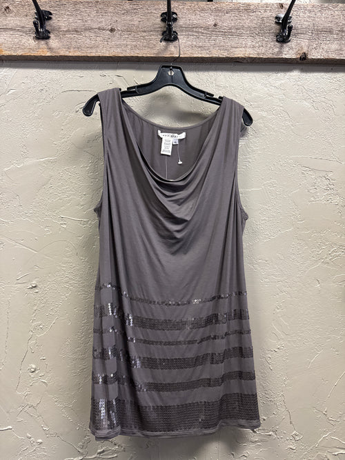 *NWT Max Studio Sequin Hem Top (org$98)