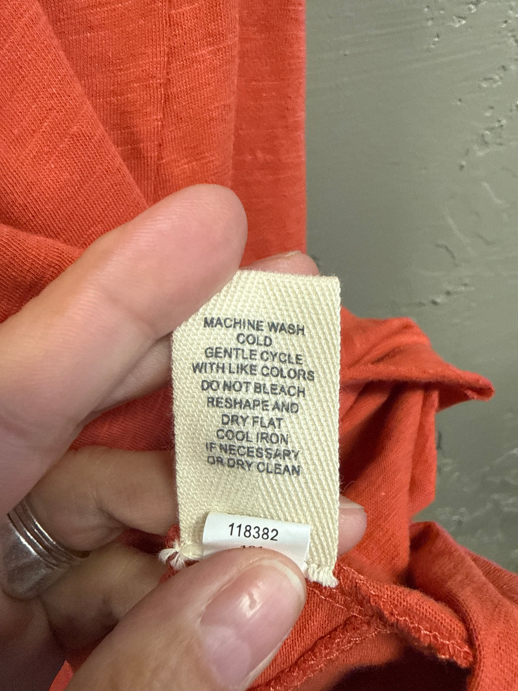NWOT Indigo Thread Ruffled Hem Tank (org$50)