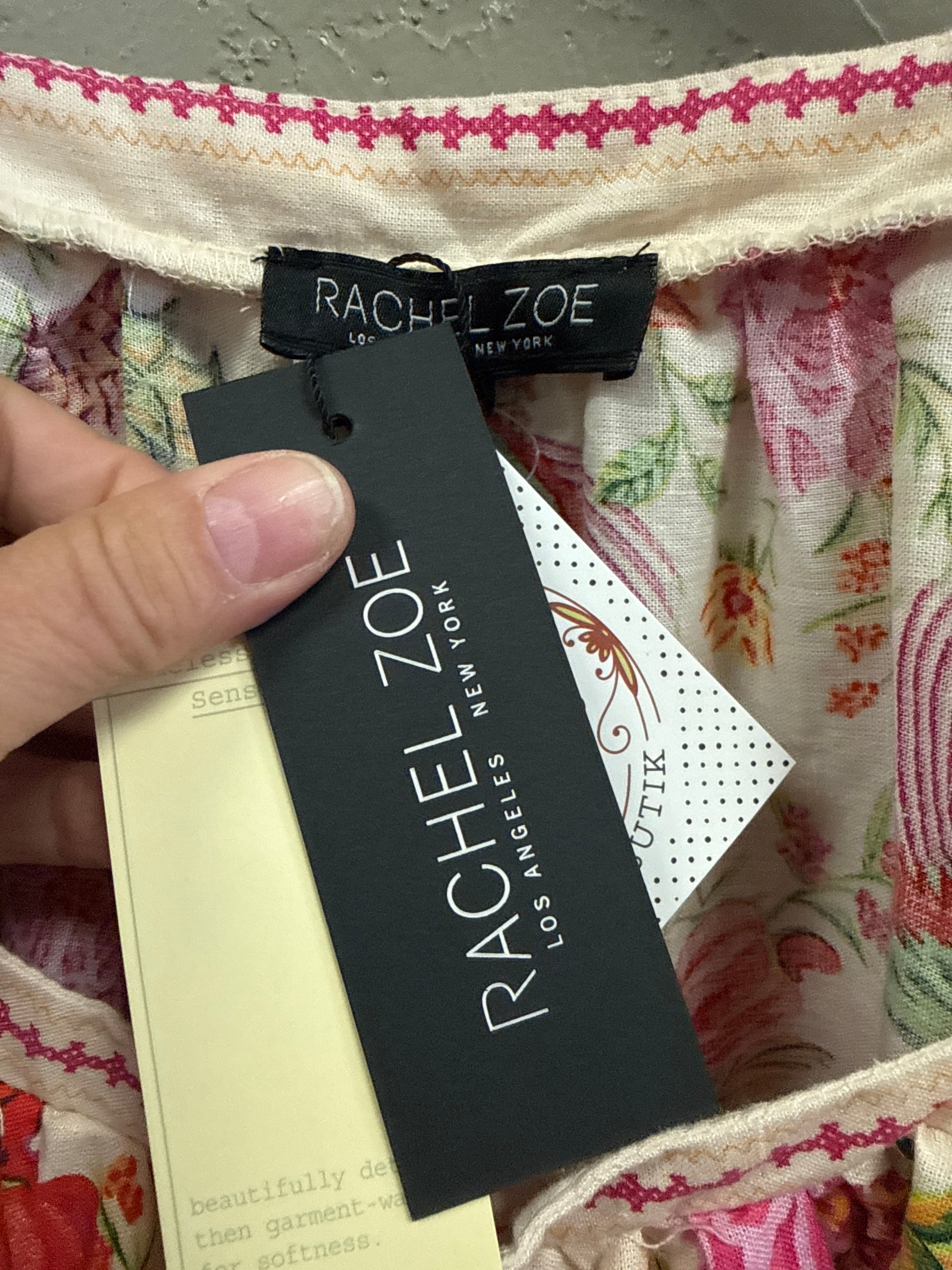 NWT Rachel Zoe Floral Top