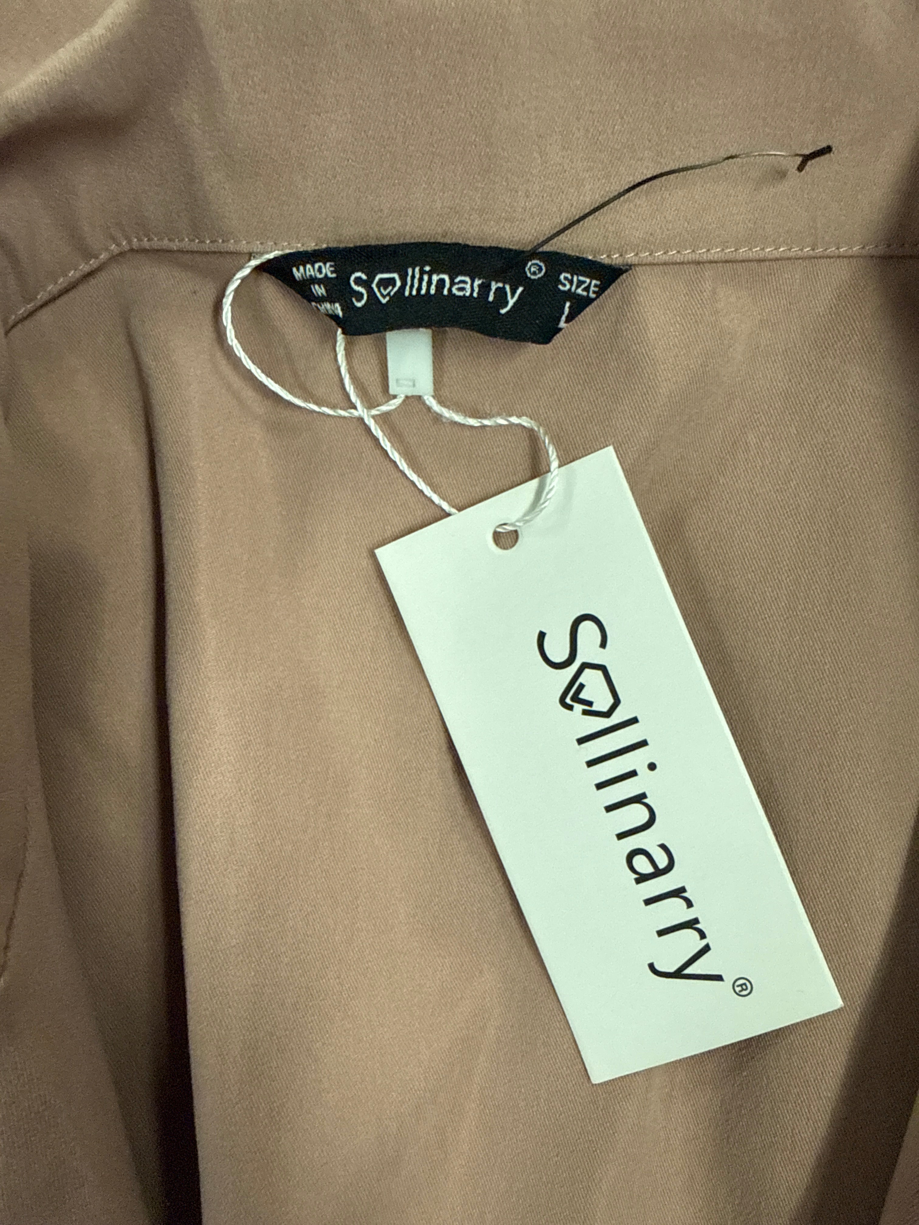 NWT Sollinary Wrap Tie Back Top