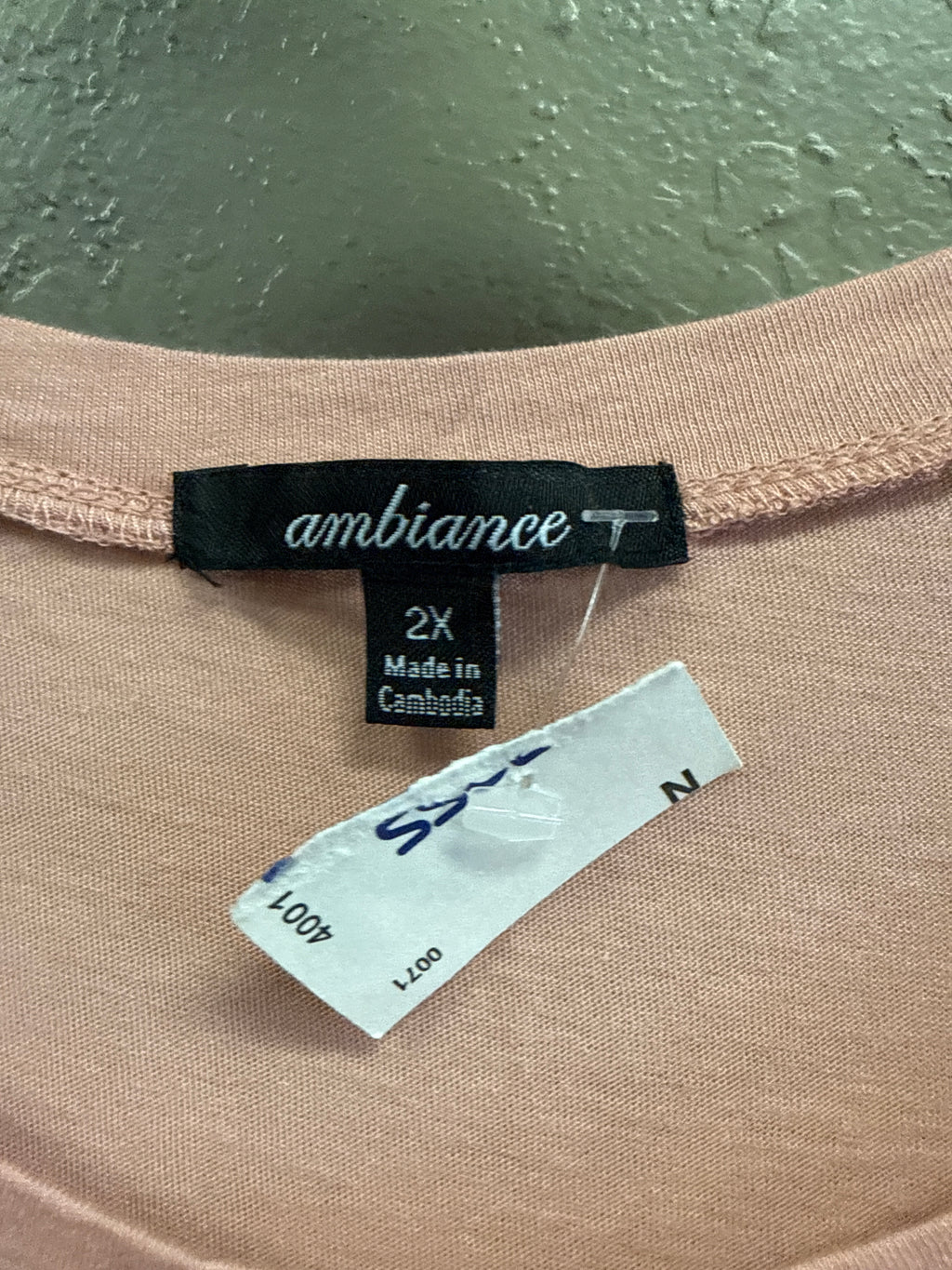 NWT Ambiance Tunic Tee