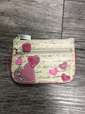 Vtg Fossil Love Letter Coin Purse