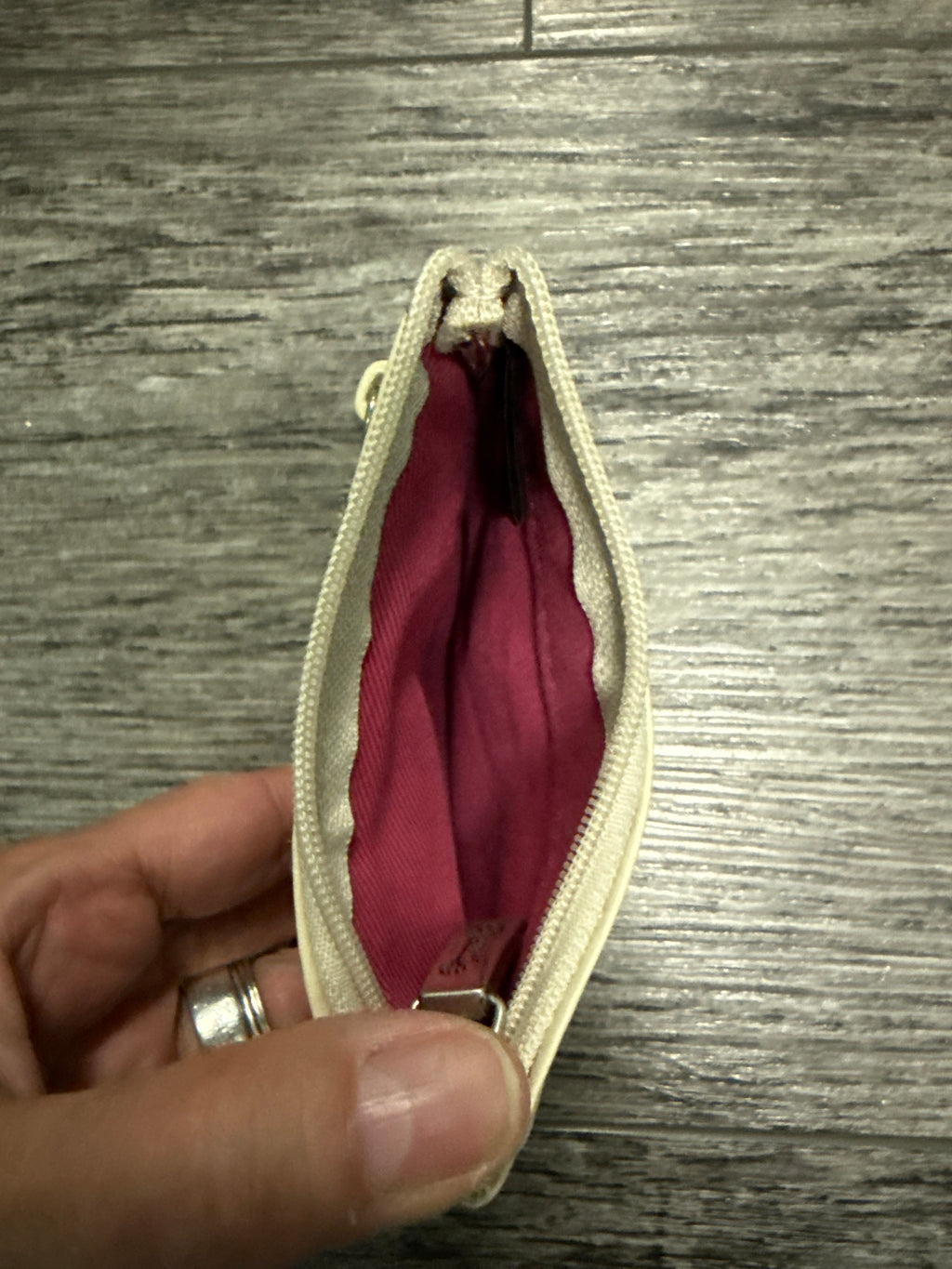 Vtg Fossil Love Letter Coin Purse