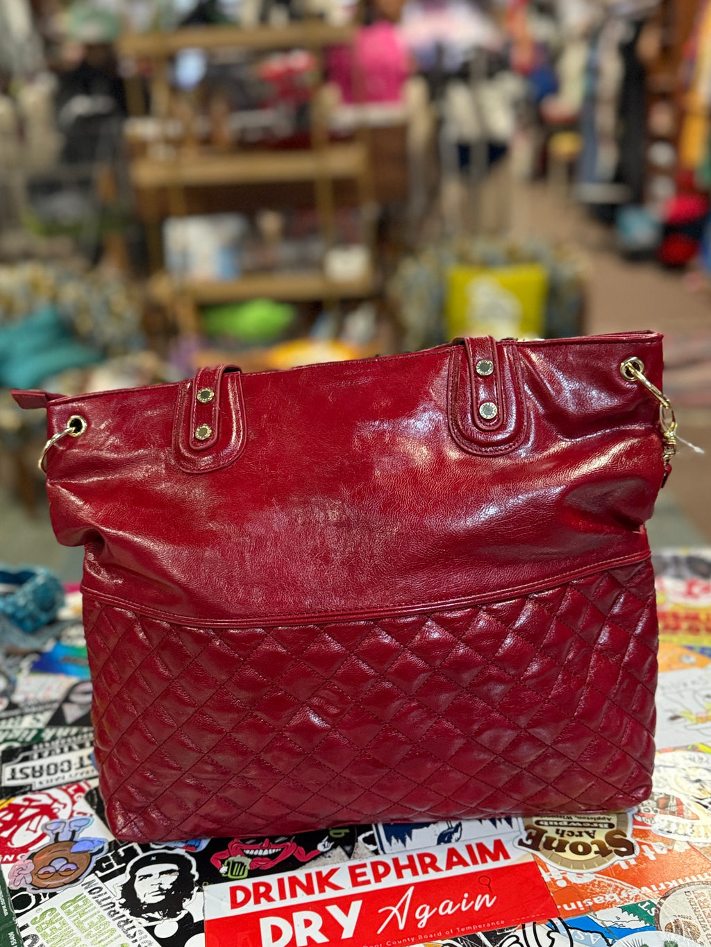 NWT Steve Madden Quilted Tote (org$118)