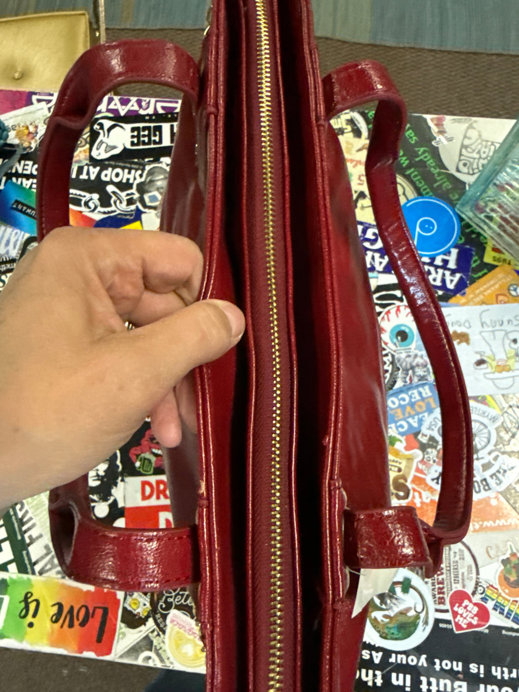 NWT Steve Madden Quilted Tote (org$118)