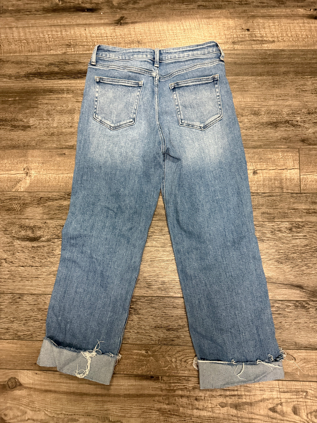 Just USA Straight Cuffed Jean