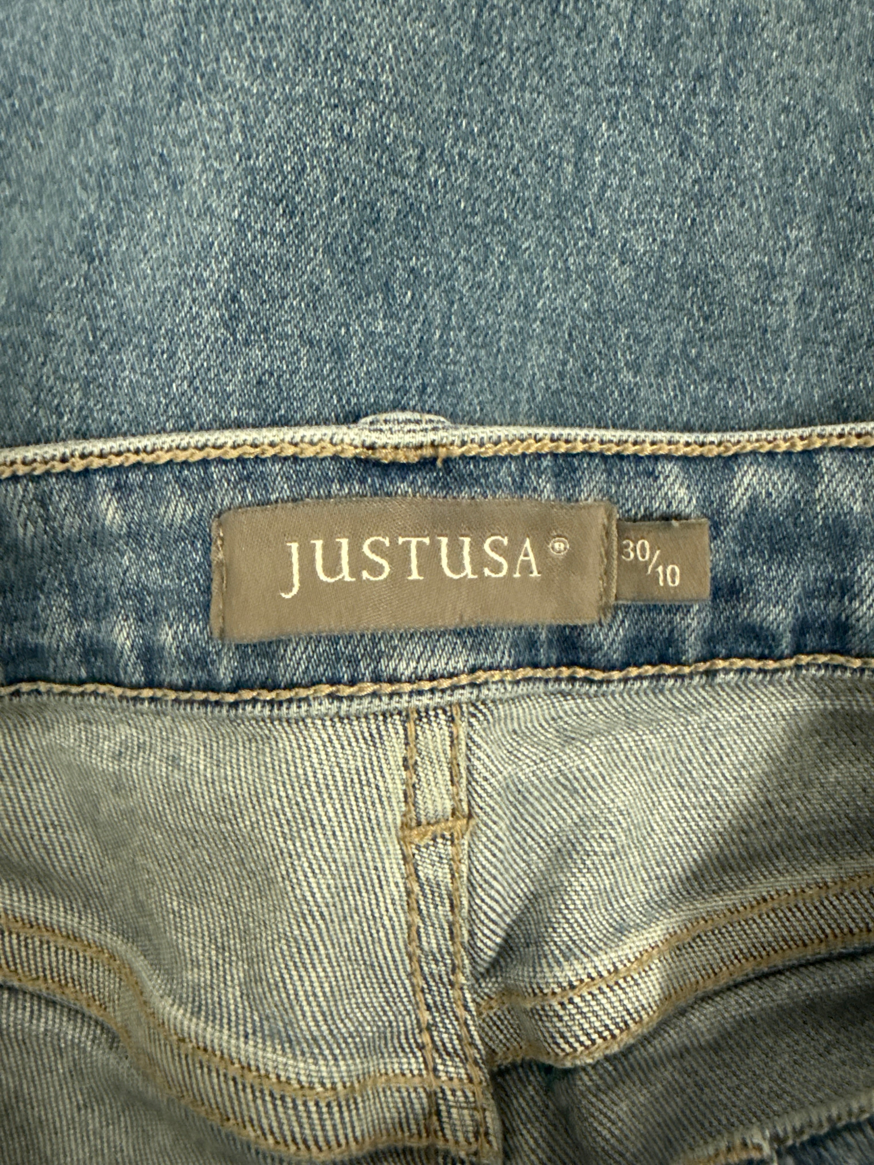 Just USA Straight Cuffed Jean