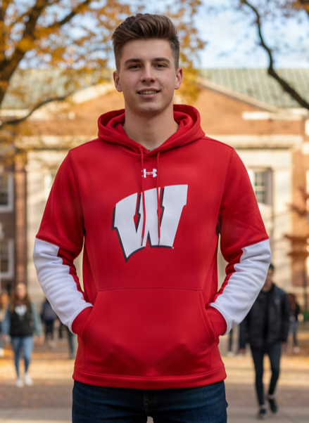 Under Armour WI Badgers Hoodie