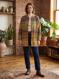Vtg Chicos Southwest Pattern Jacket
