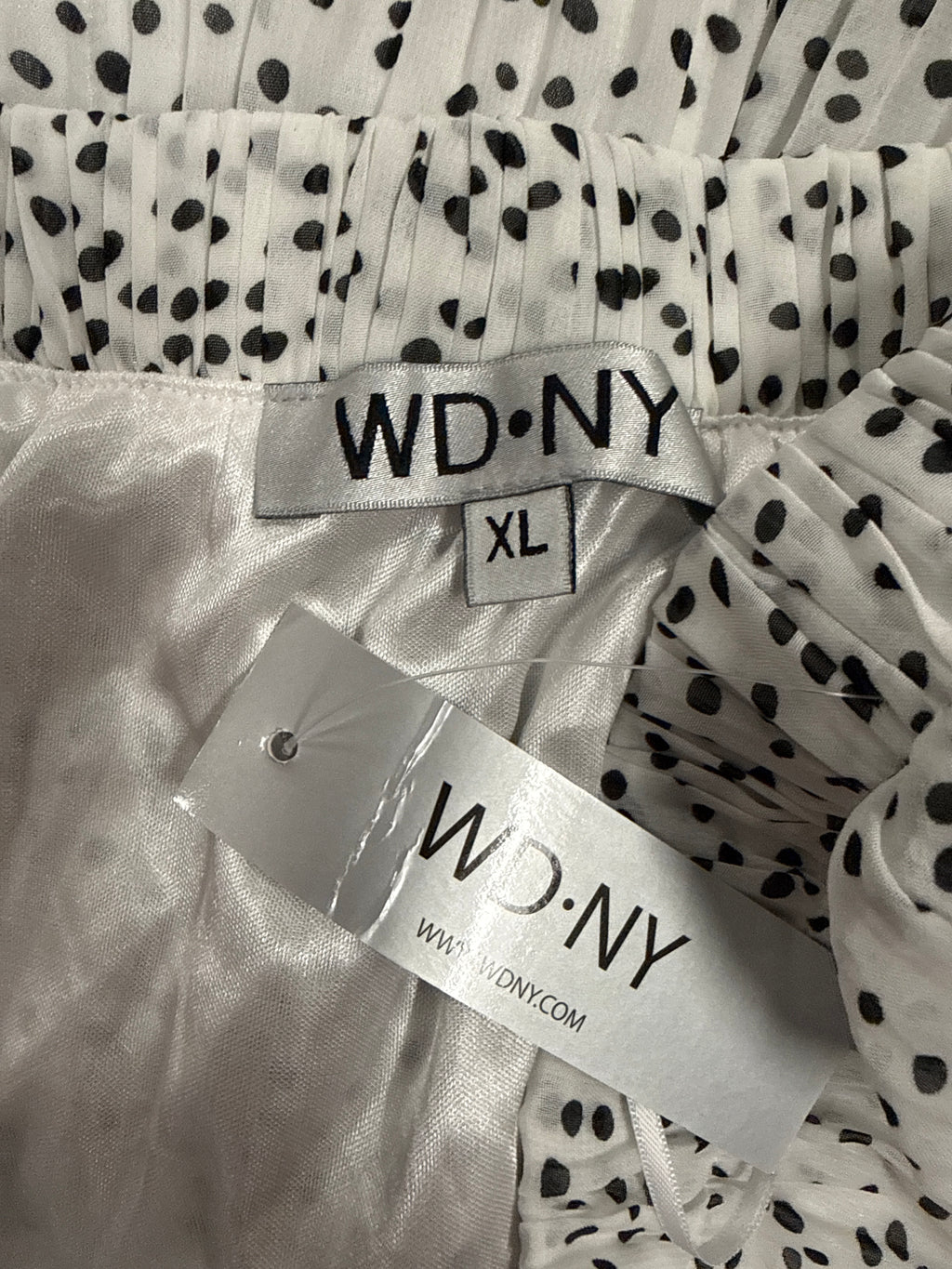 NWT WD NY Pleated Midi Skirt (org$98)