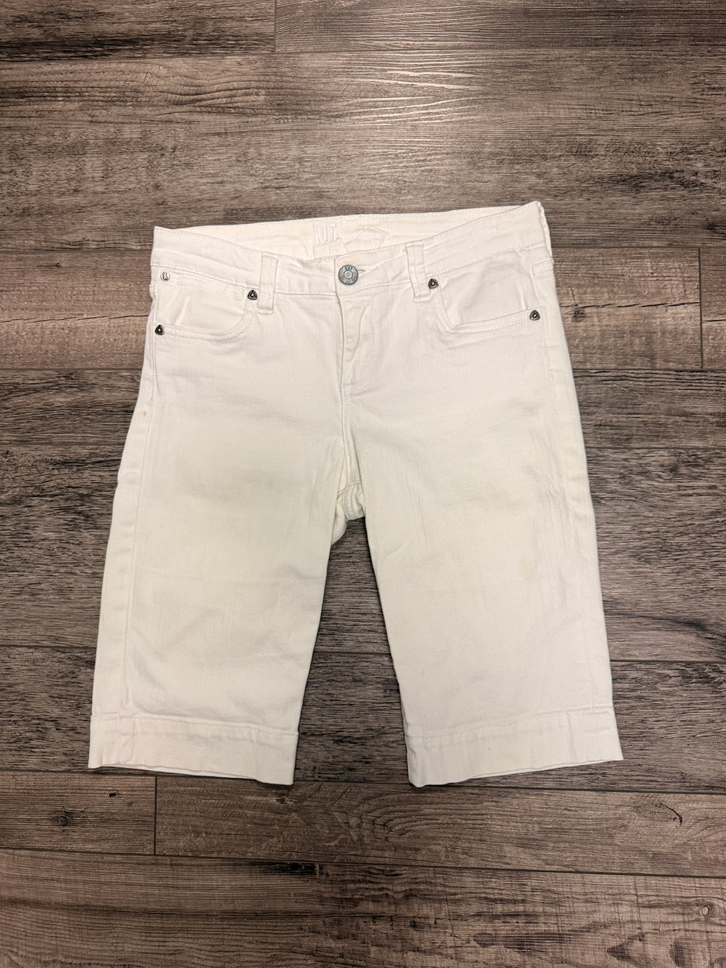 KUT Denim Bermuda Shorts (org$84)