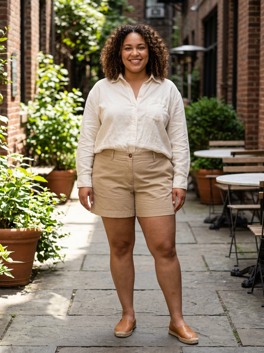 GAP Cotton Khaiki Shorts