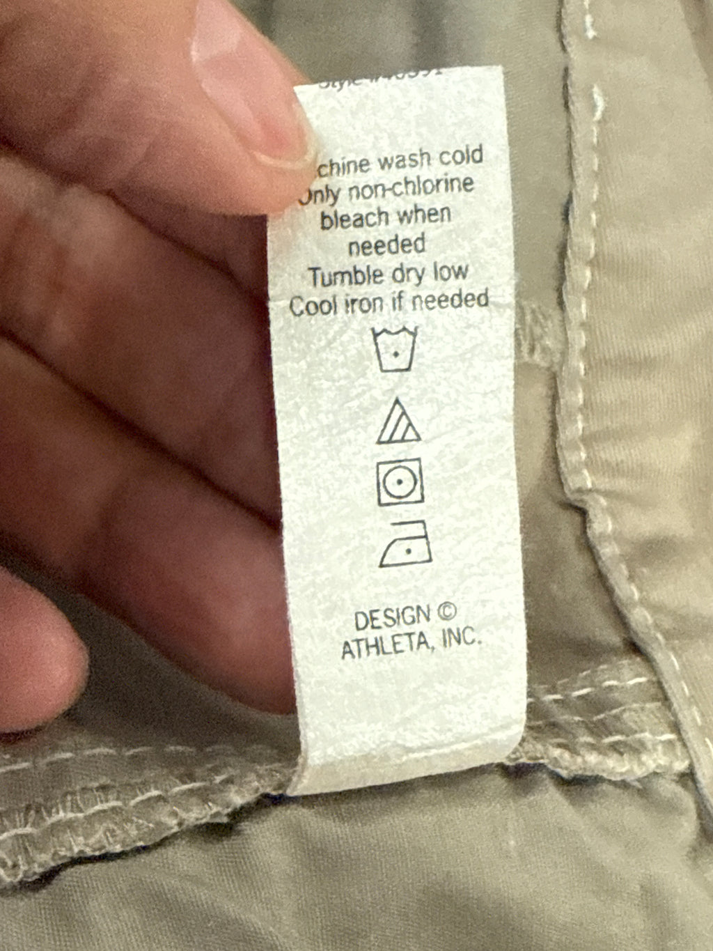 Athleta Cargo Bermuda Shorts (org$69)
