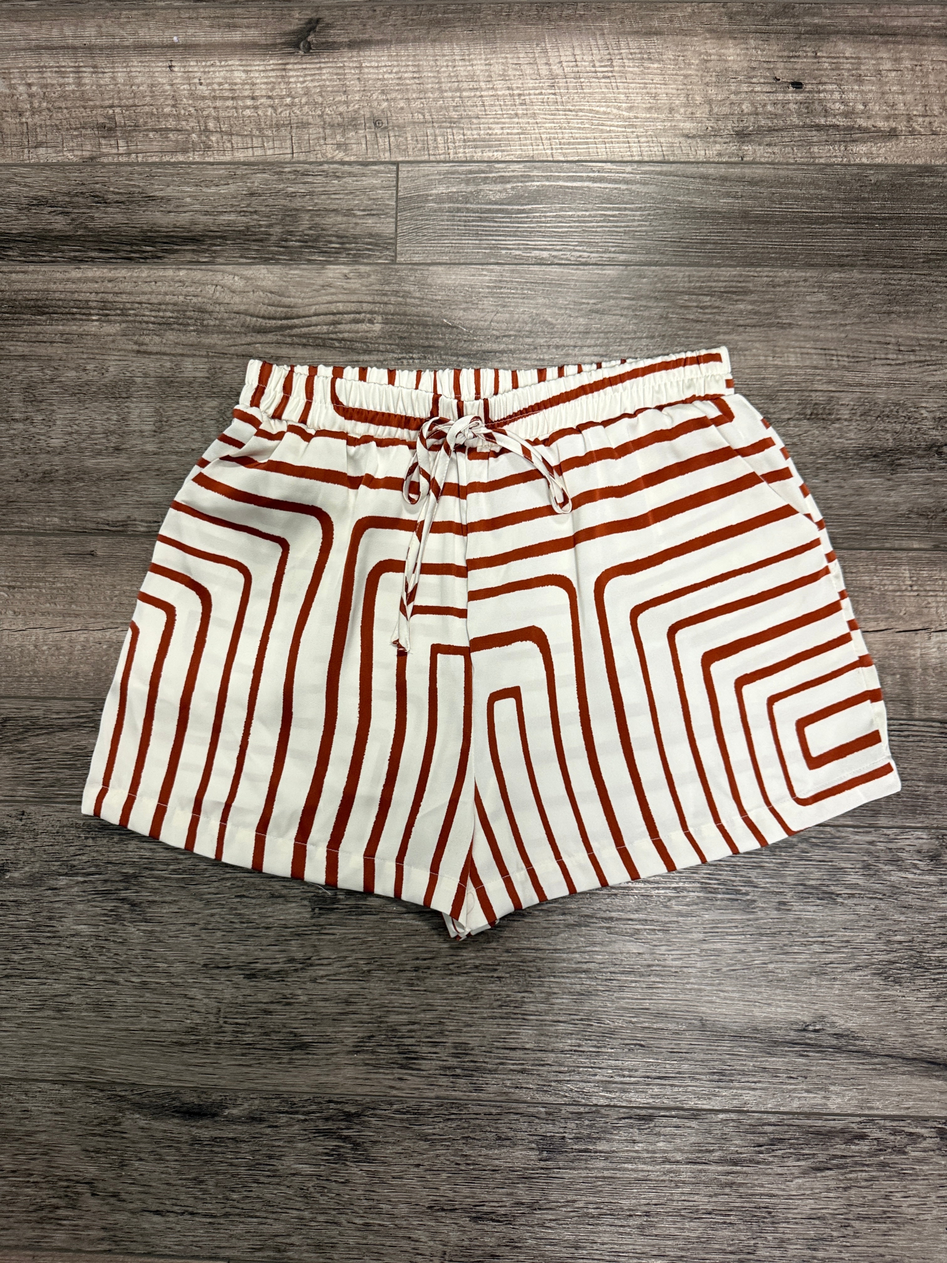 NWT Blu Pepper Tie Waist Shorts