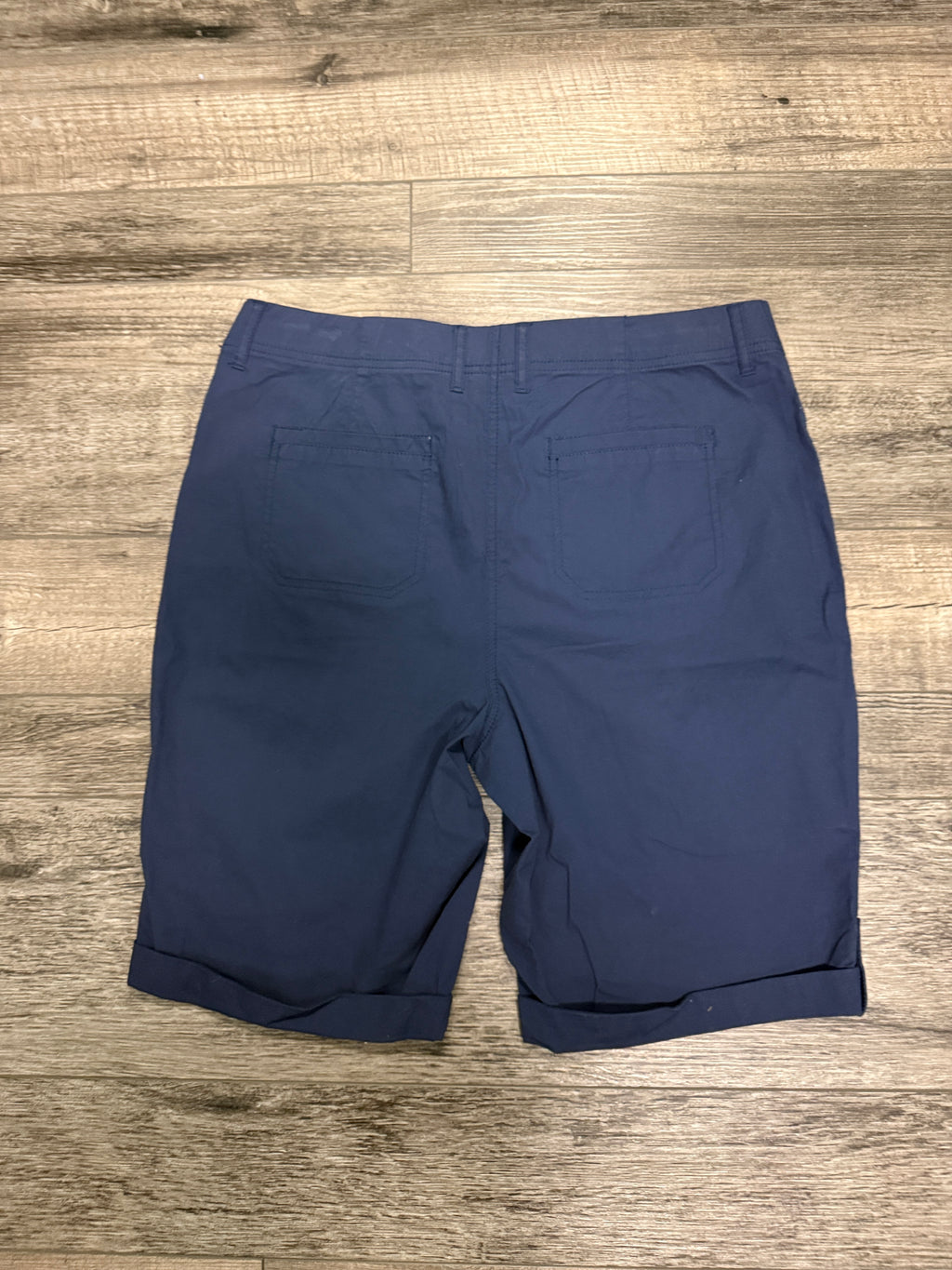 Chicos Blue Bermuda Shorts (org$80)