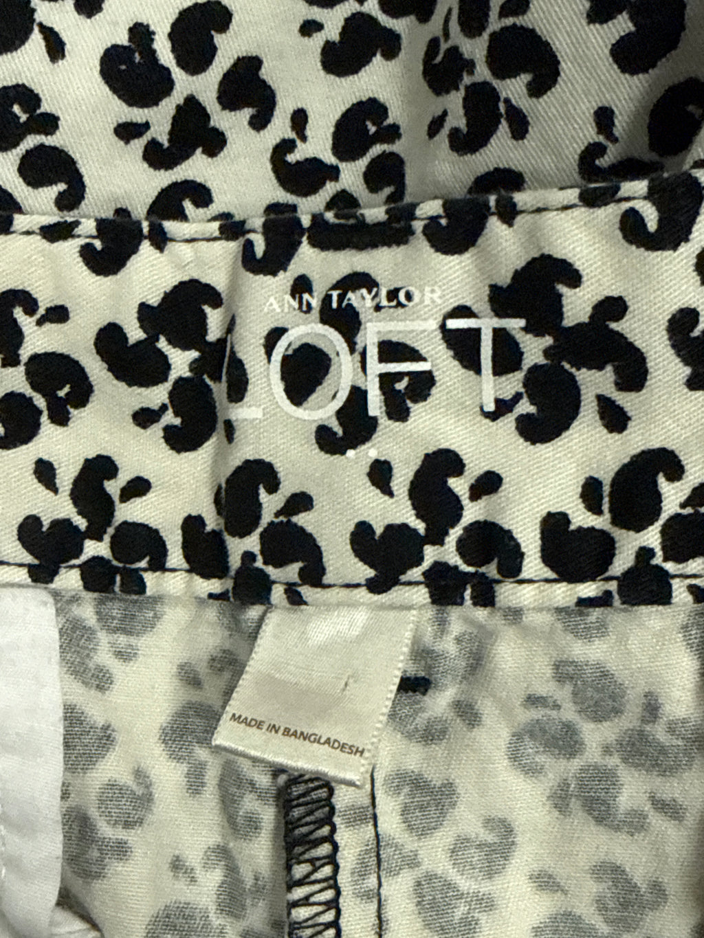 Loft Floral Chino Shorts (org$60)