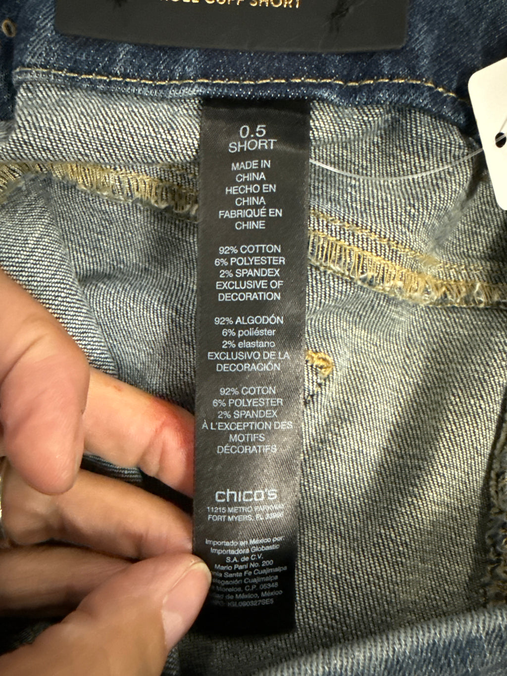 NWT Chicos Girlfriend Short (org$69)