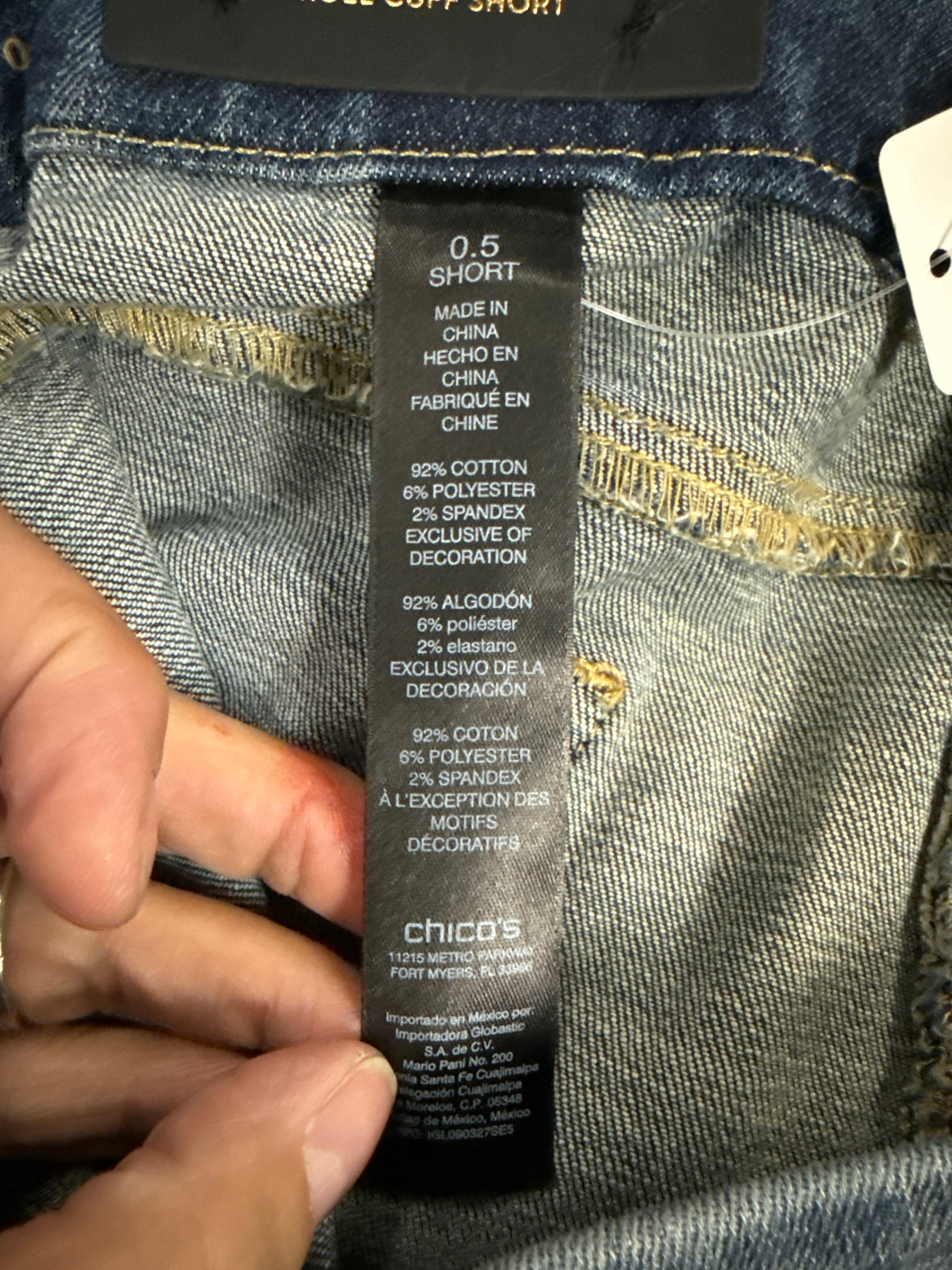 NWT Chicos Girlfriend Short (org$69)