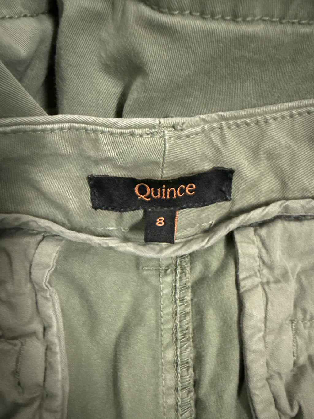 Quince Stretch Cotton Chino (org$90)