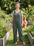 NWOT Indigo Thread Cotton Gauze Romper