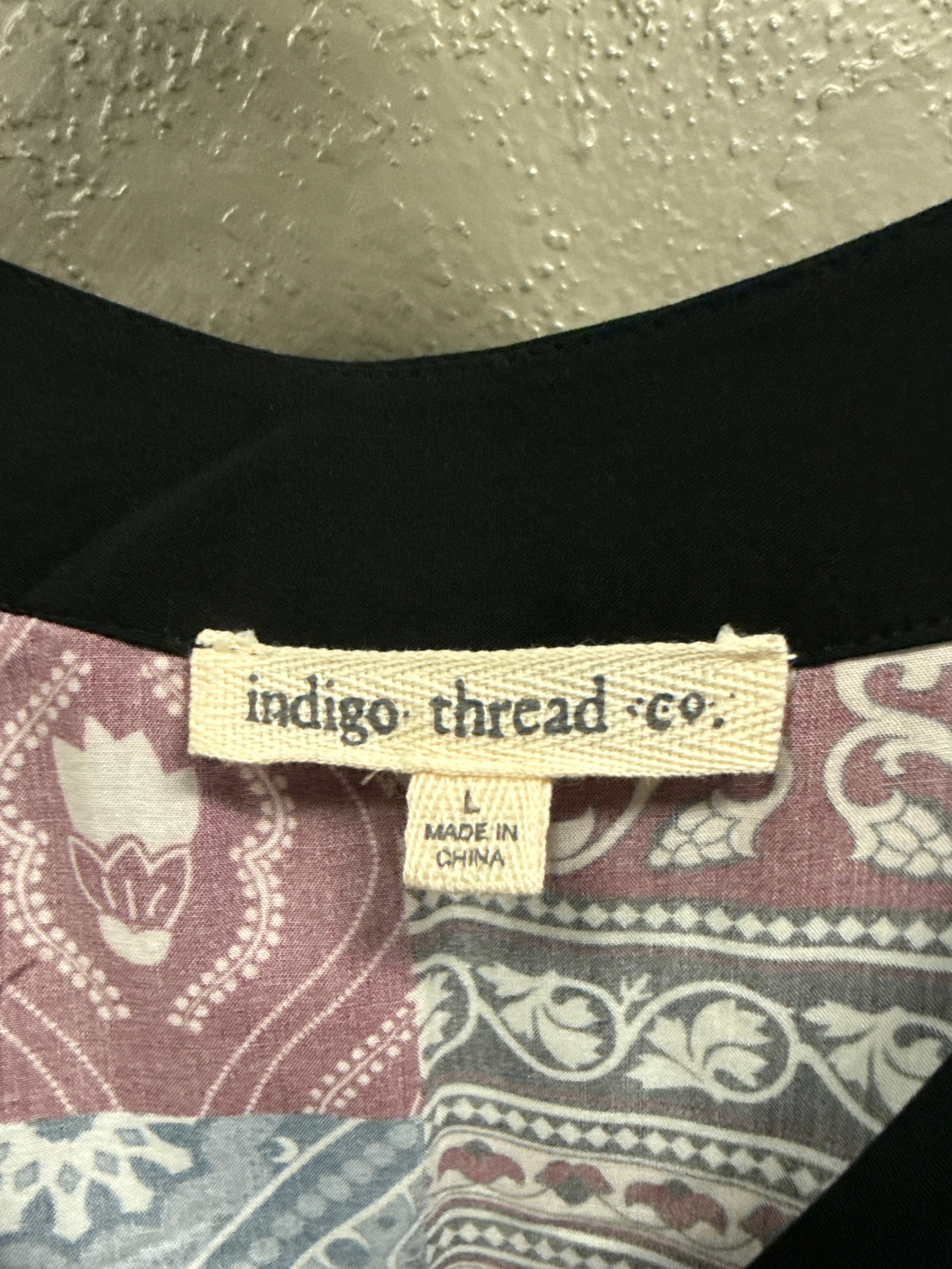 NWOT Indigo Thread Patchwork Maxi (org$88)