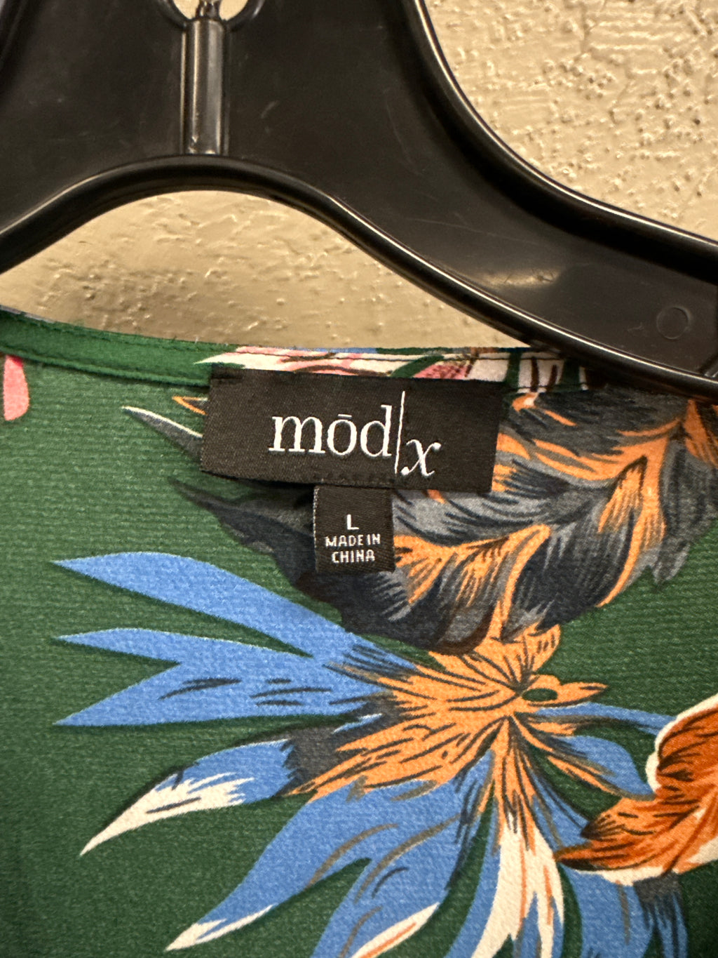 NWOT mod/x Tropical Print Tunic (org$48)