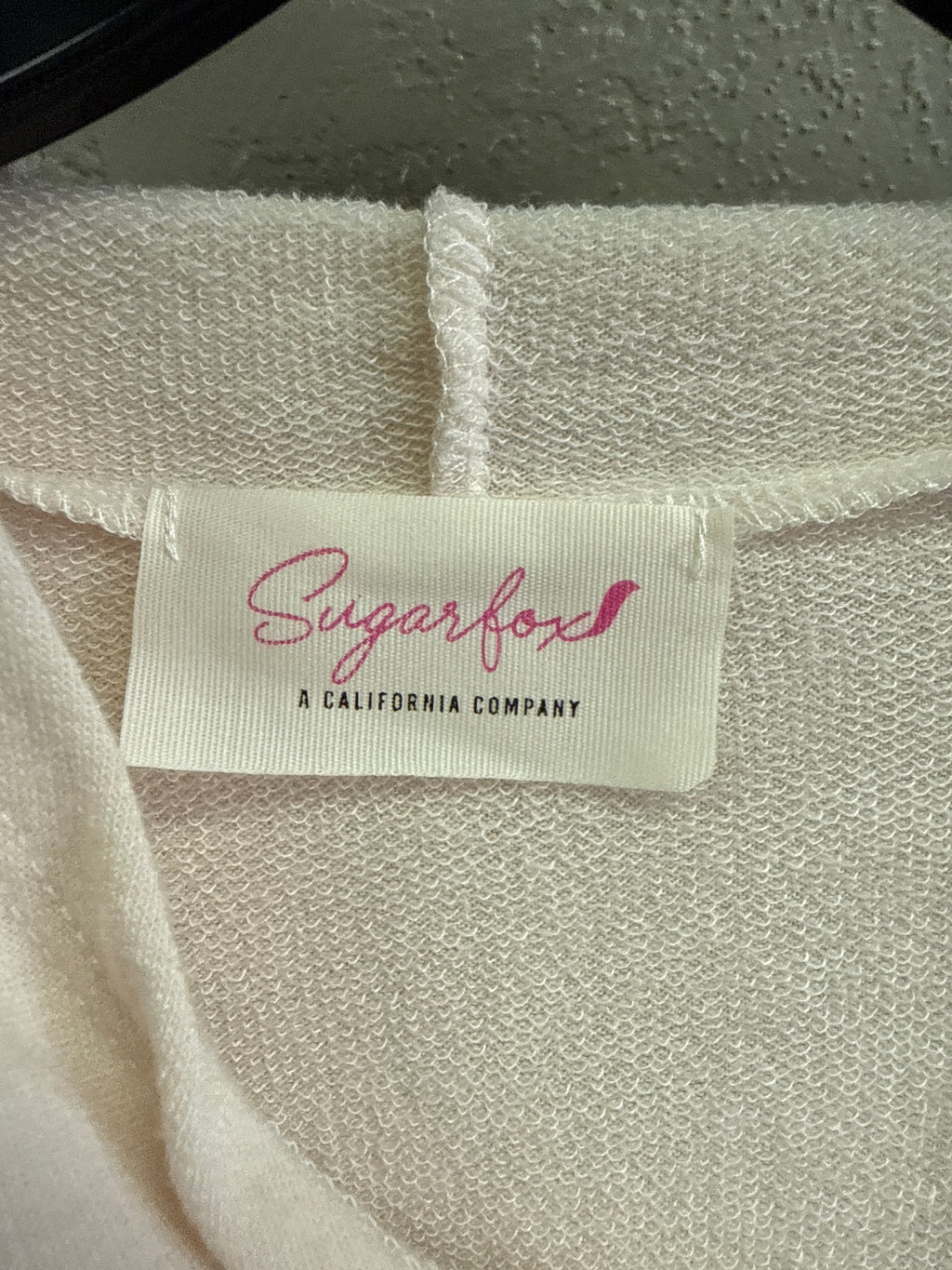 NWT Sugarfox Cowl Neck Hoodie (org$60)