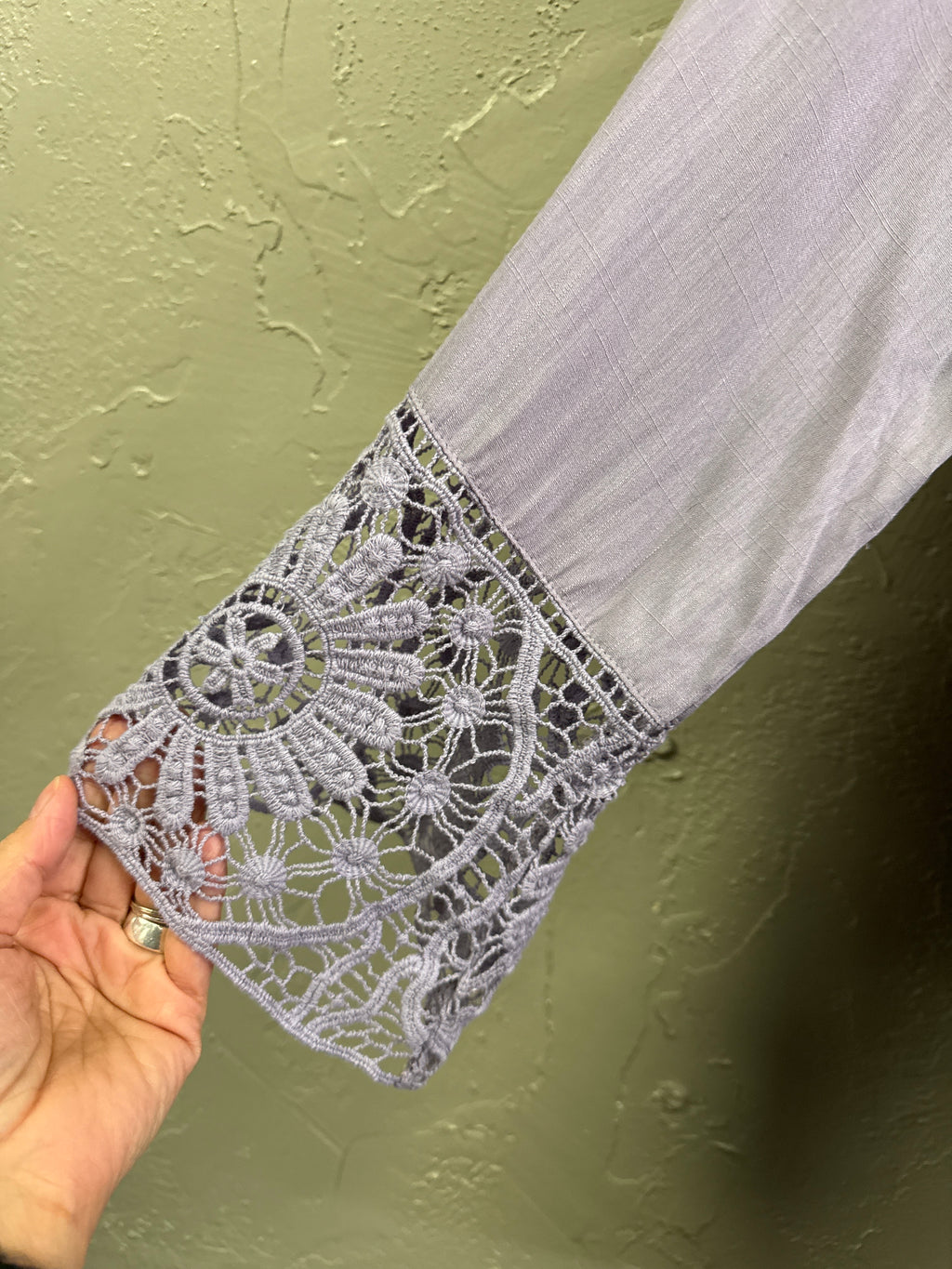 NWOT Indigo Thread Boho Peasant Blouse (org$49)