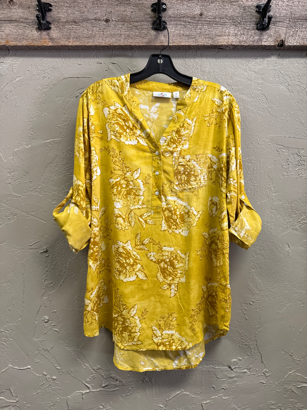 NWOT oSo Casuals Floral Blouses (org$60)
