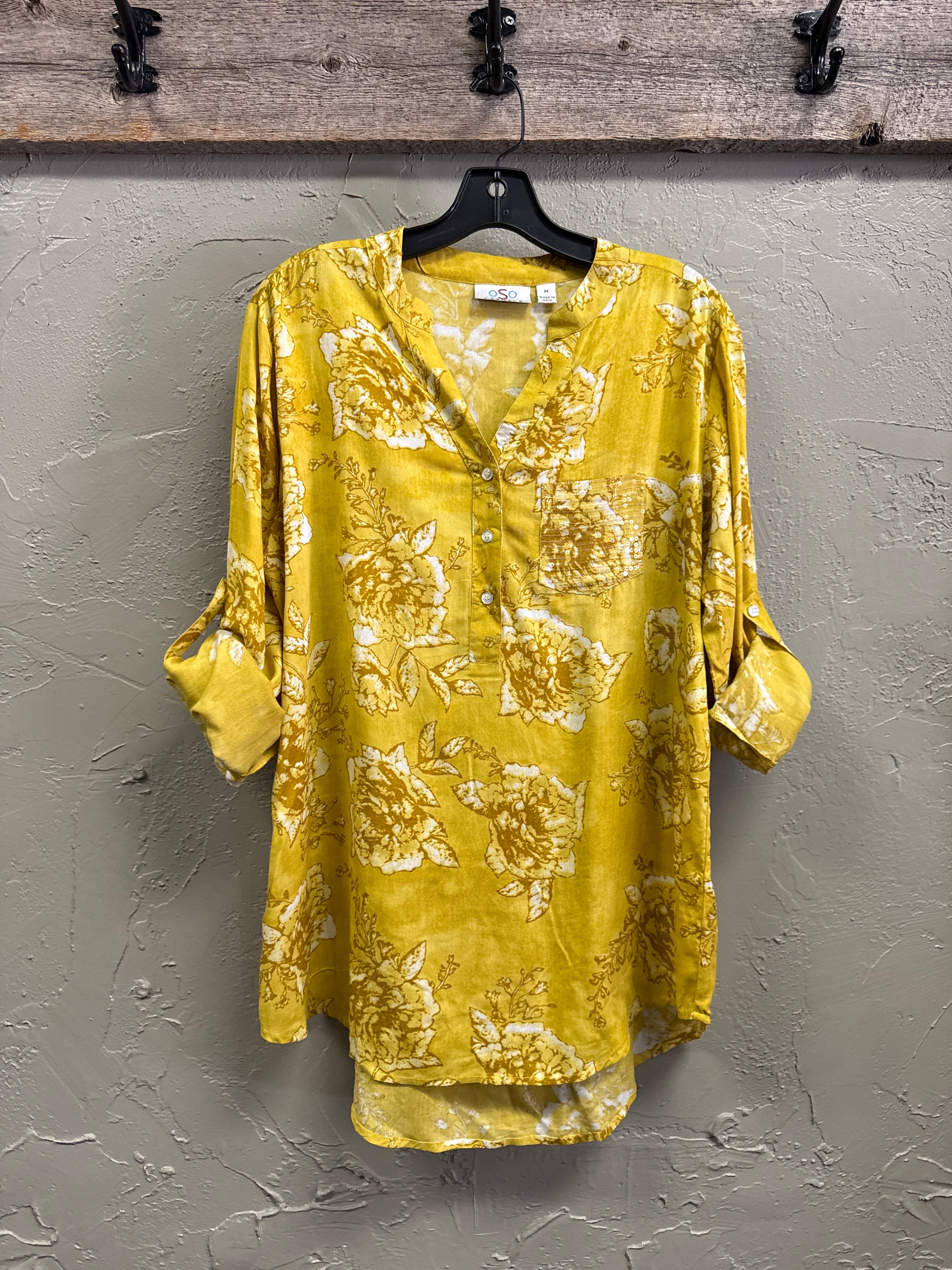 NWOT oSo Casuals Floral Blouses (org$60)