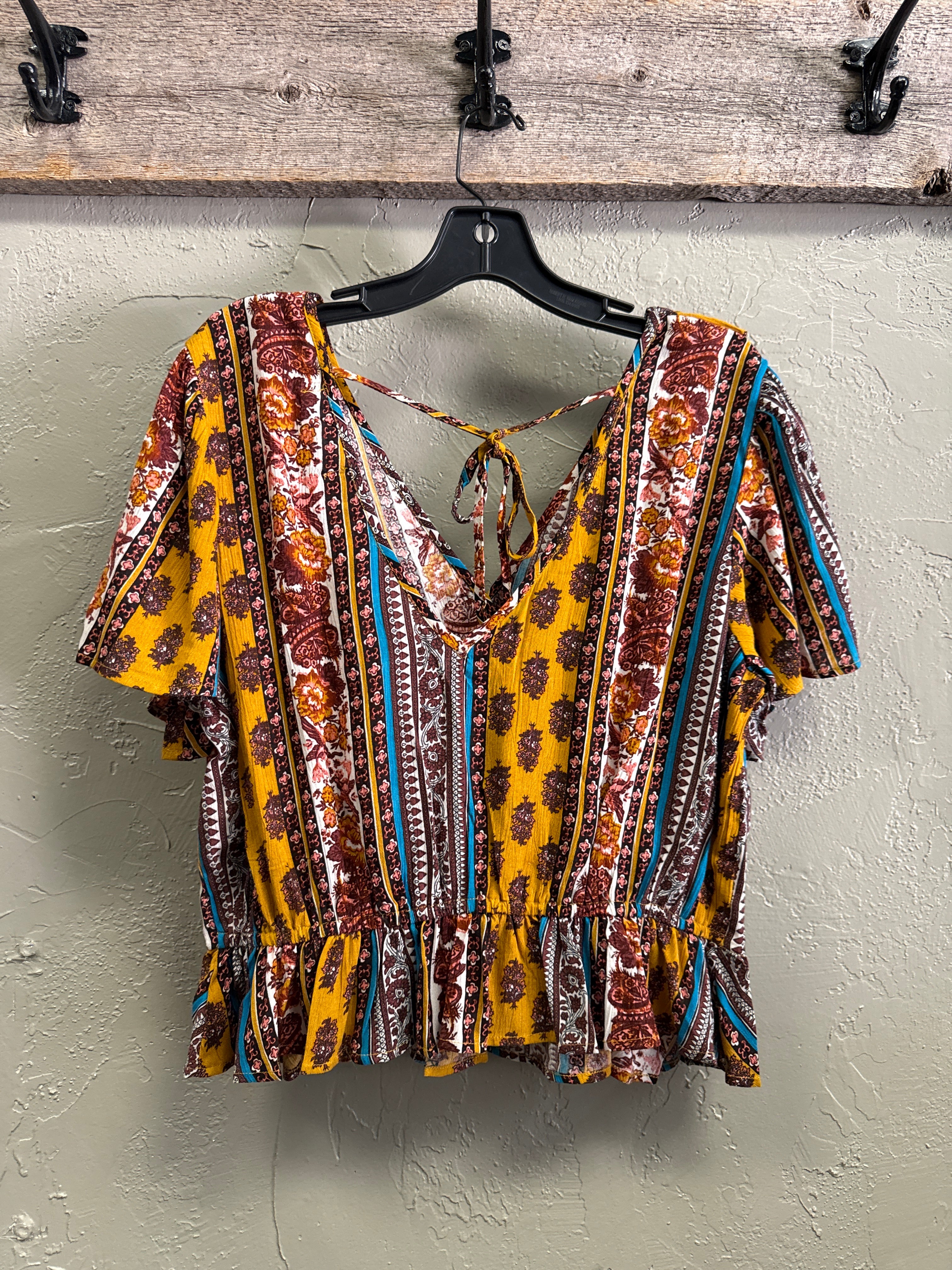 NWT BofG Ruffled Trim Blouse (org$59)