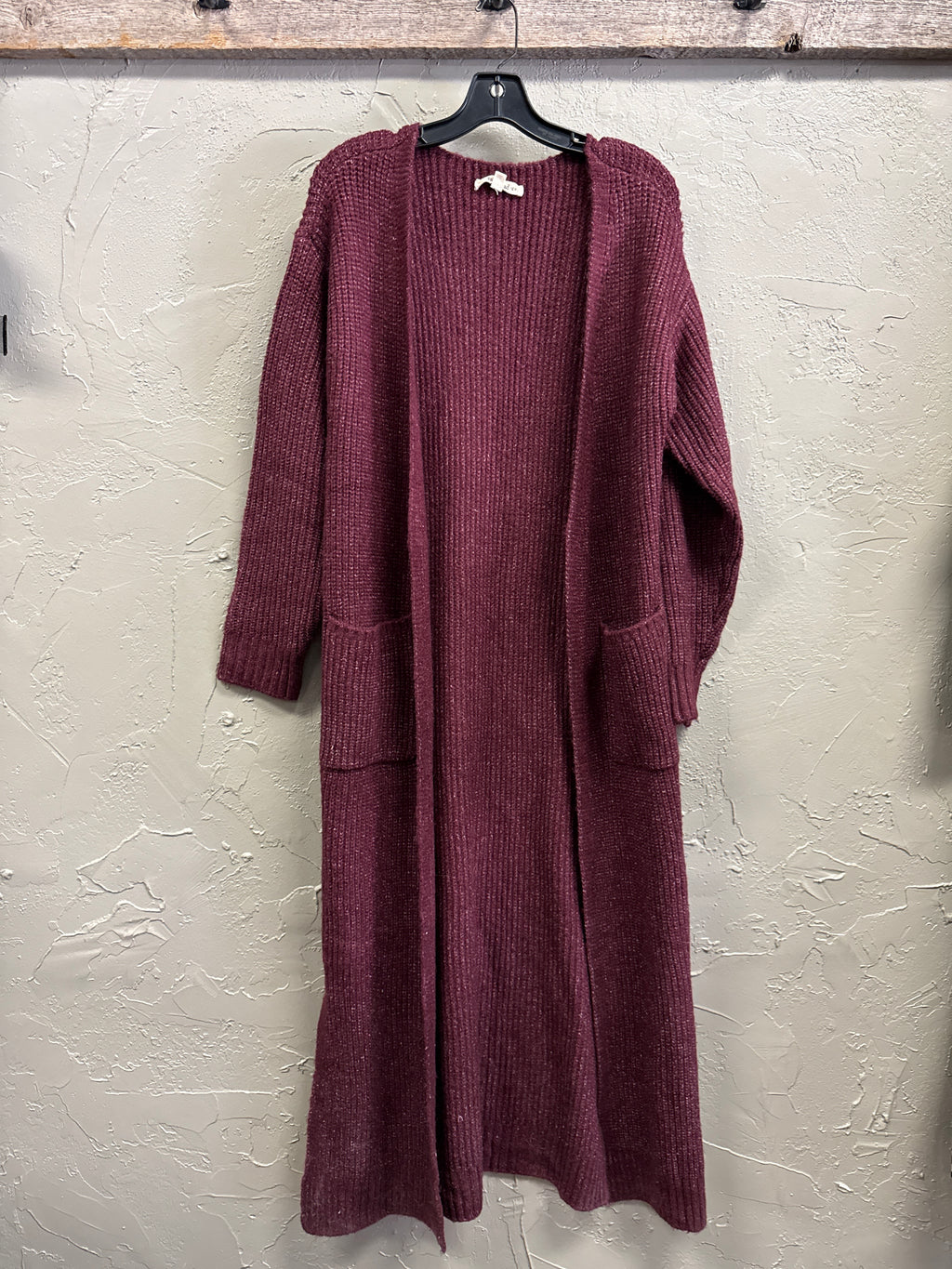 NWOT Indigo Thread Longline Cardis (org$65)