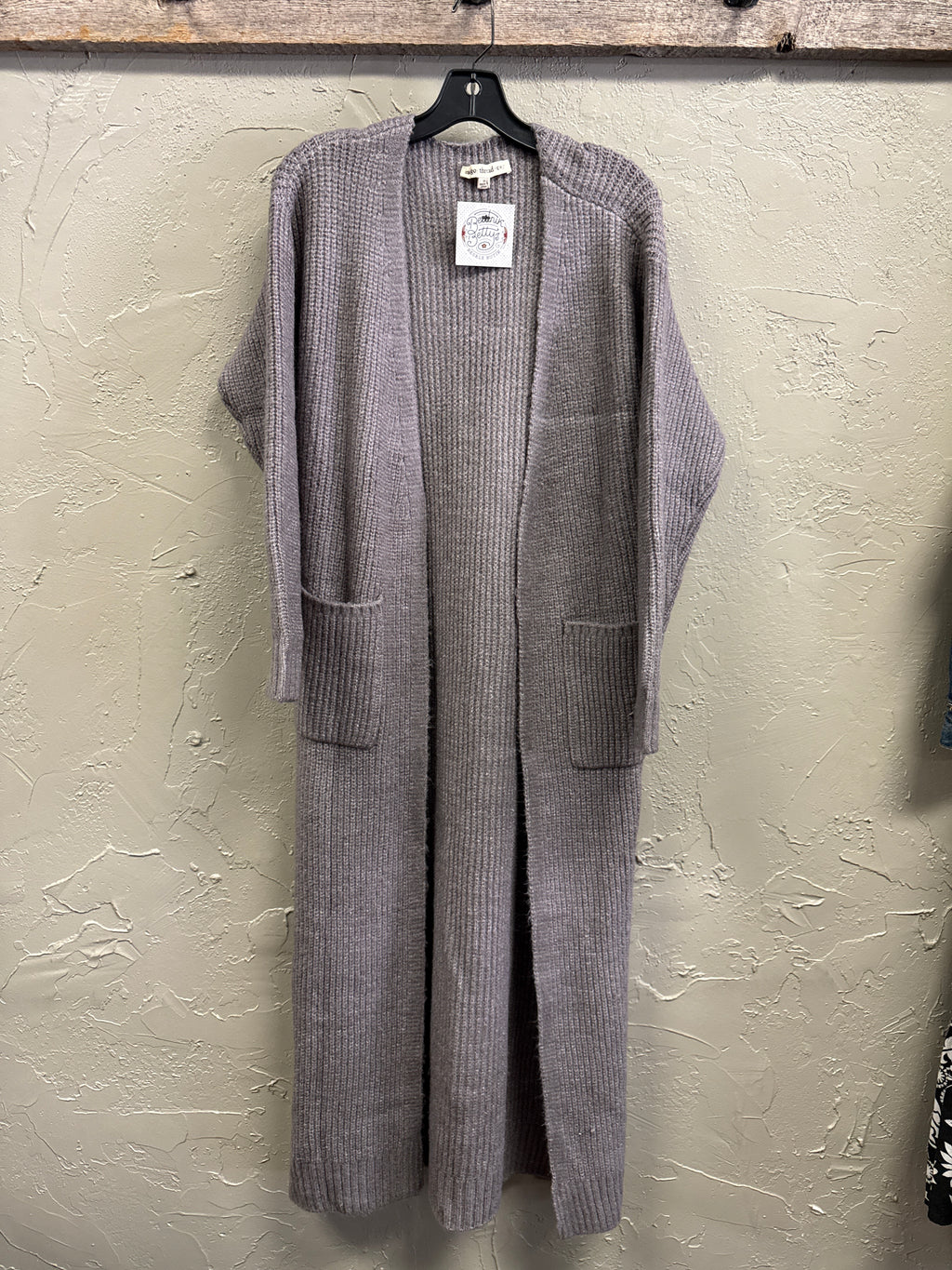 NWOT Indigo Thread Longline Cardis (org$65)
