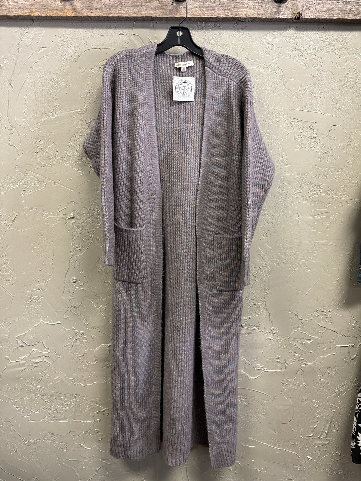 NWOT Indigo Thread Longline Cardis (org$65)