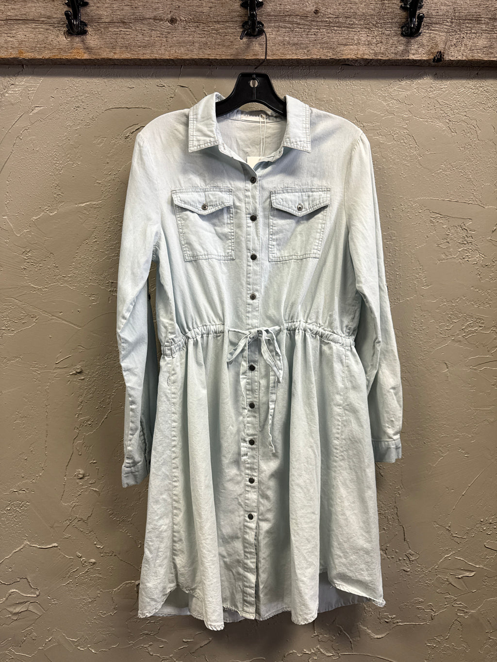 NWT Nineexis Chambray Shirt Dress