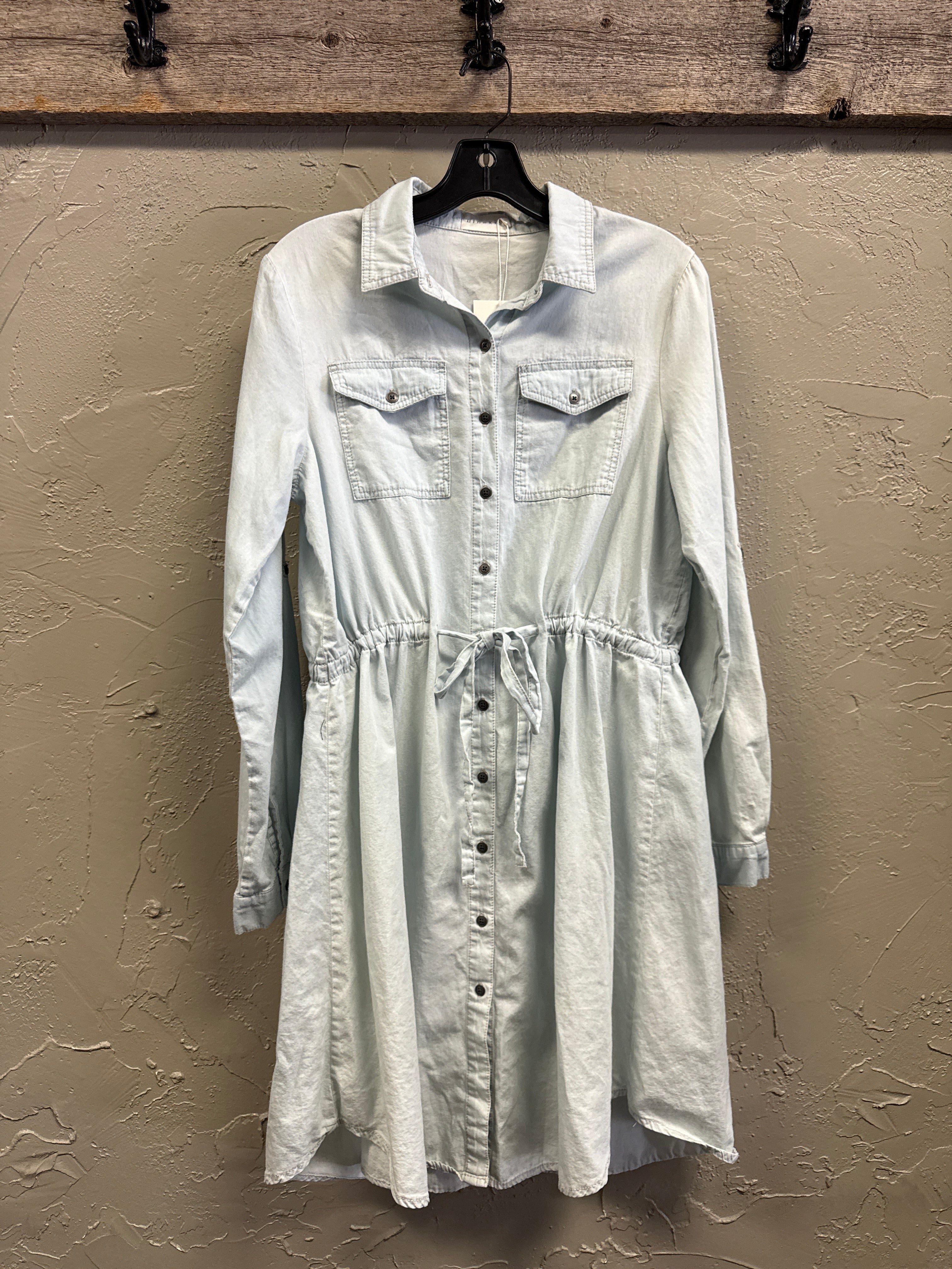 NWT Nineexis Chambray Shirt Dress