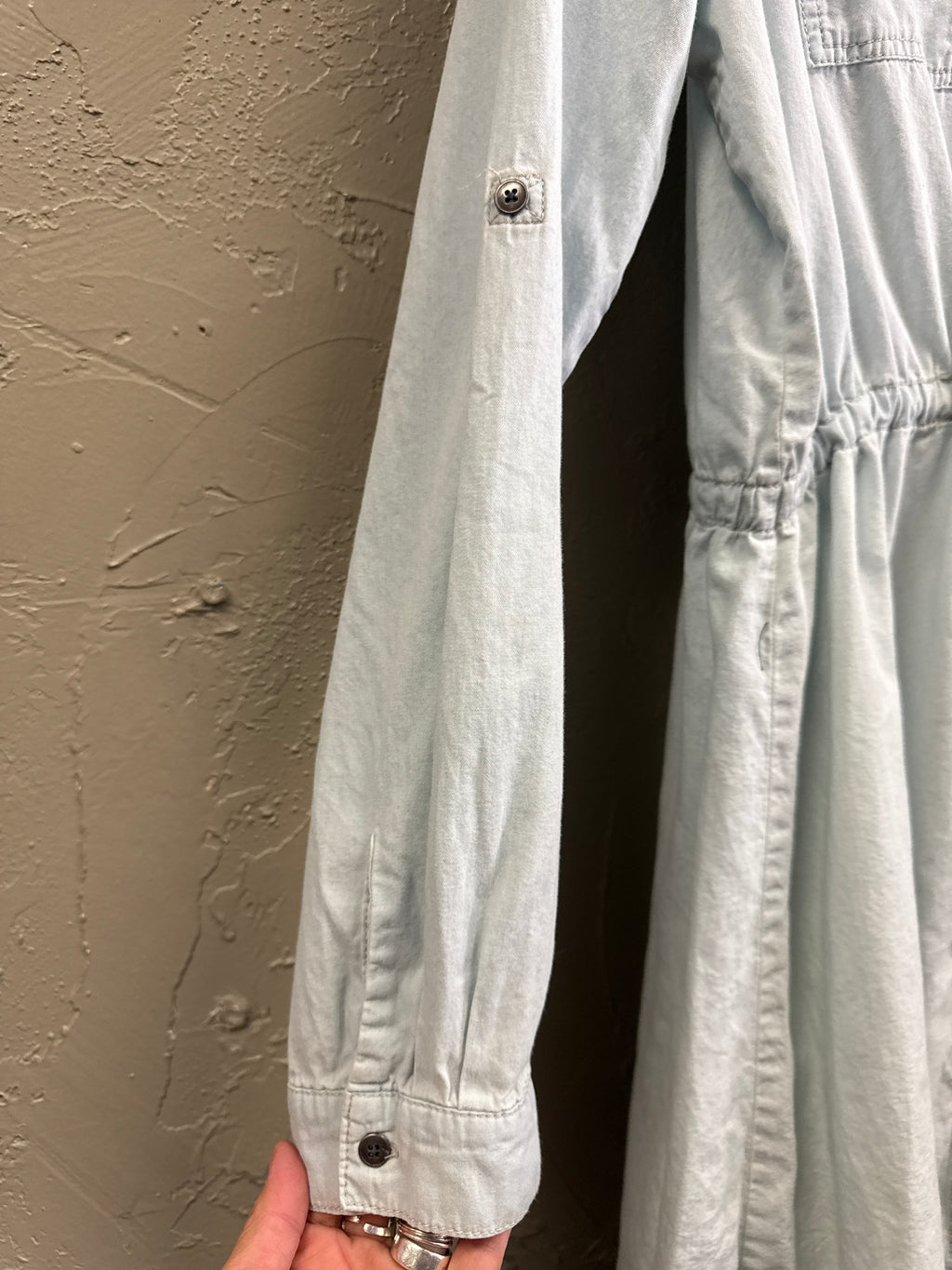 NWT Nineexis Chambray Shirt Dress