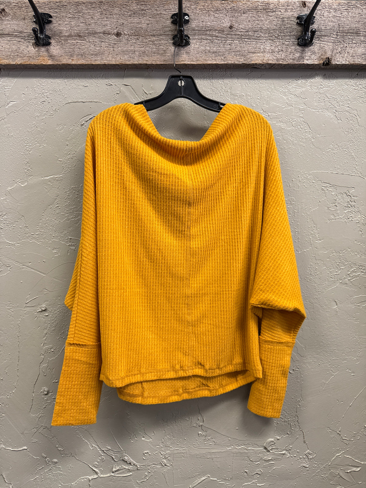 NWT Elan Waffle Knit Top (org$64)