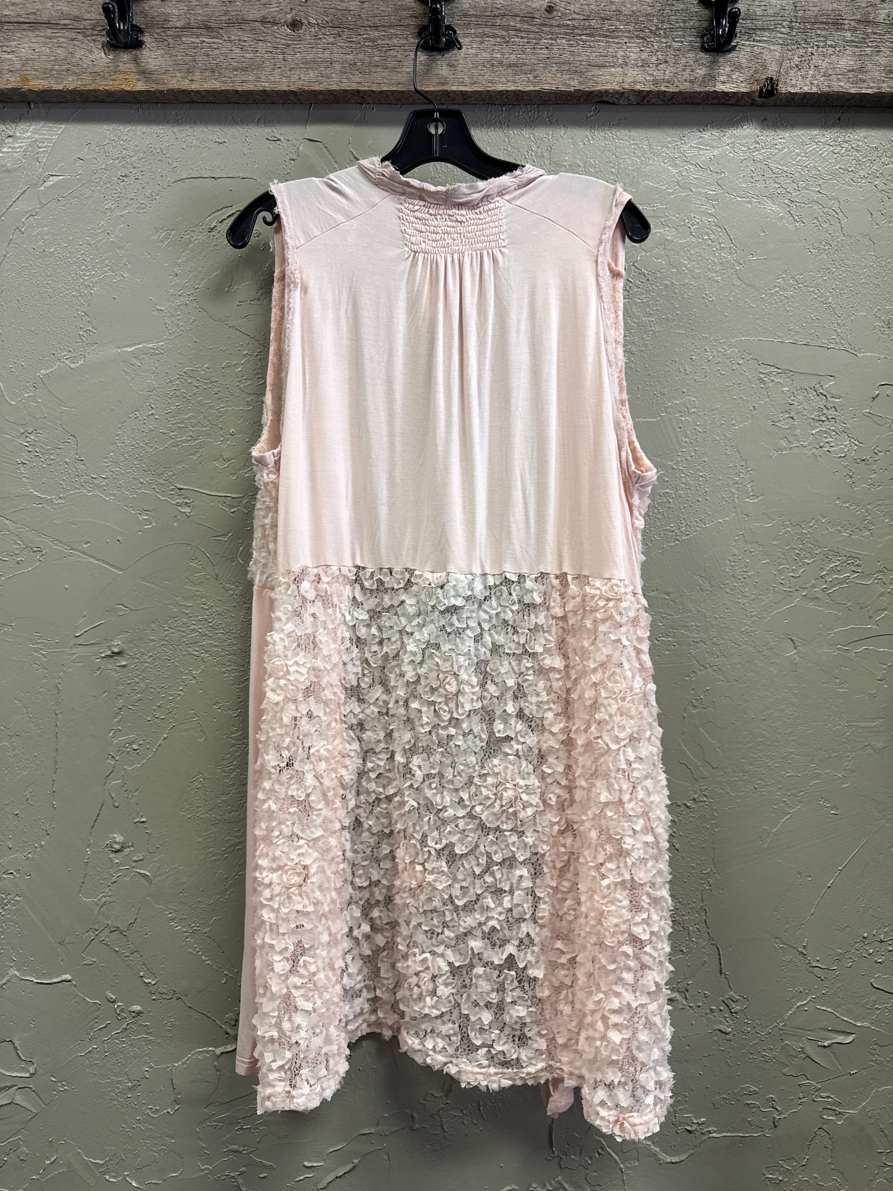 NWT POL Romantic Ruffle Vest (org$47)