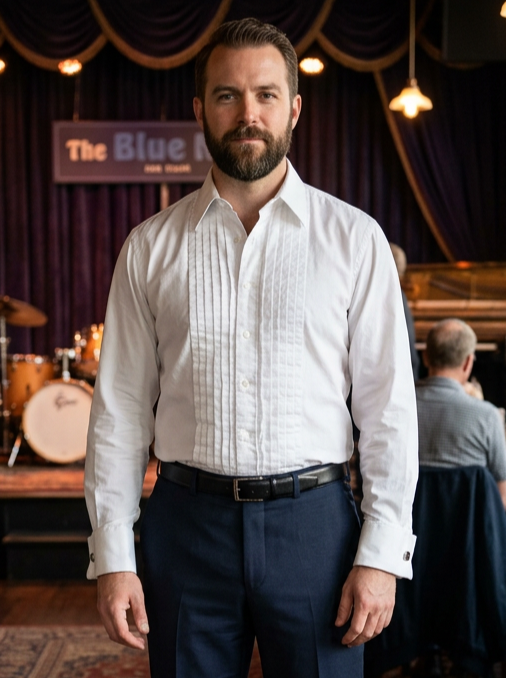 Joseph & Feiss Tuxedo Dress Shirt
