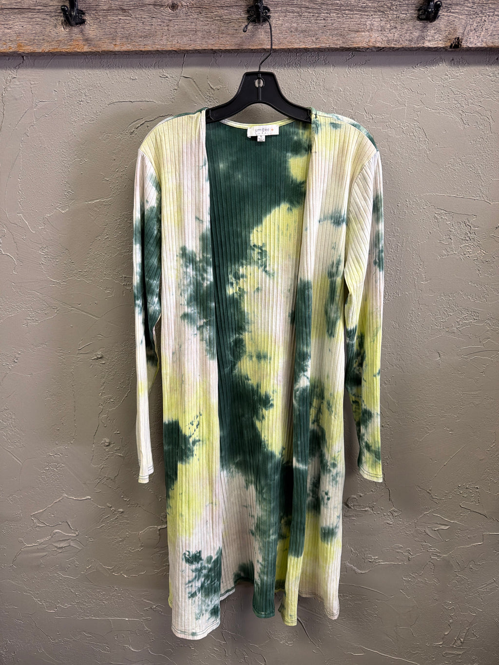 Umgee Ribbed Open-Front Cardi