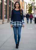 NWOT oSo Ribbed Knit Flounce Hem Top