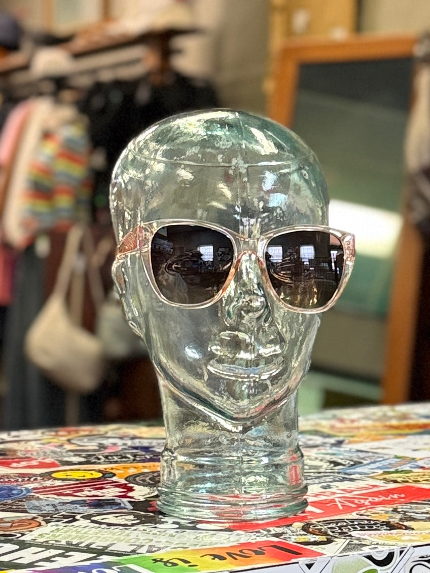 Sculpted Cat-Eye Sunglasses