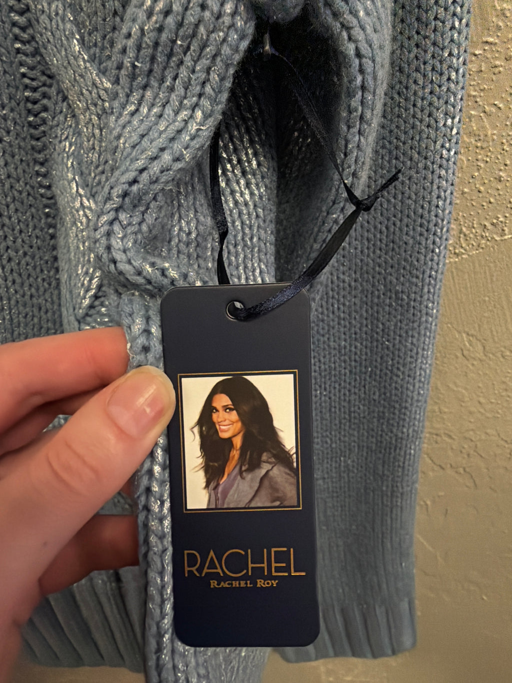 NWT Rachel Roy Metallic Sweater (org$99)