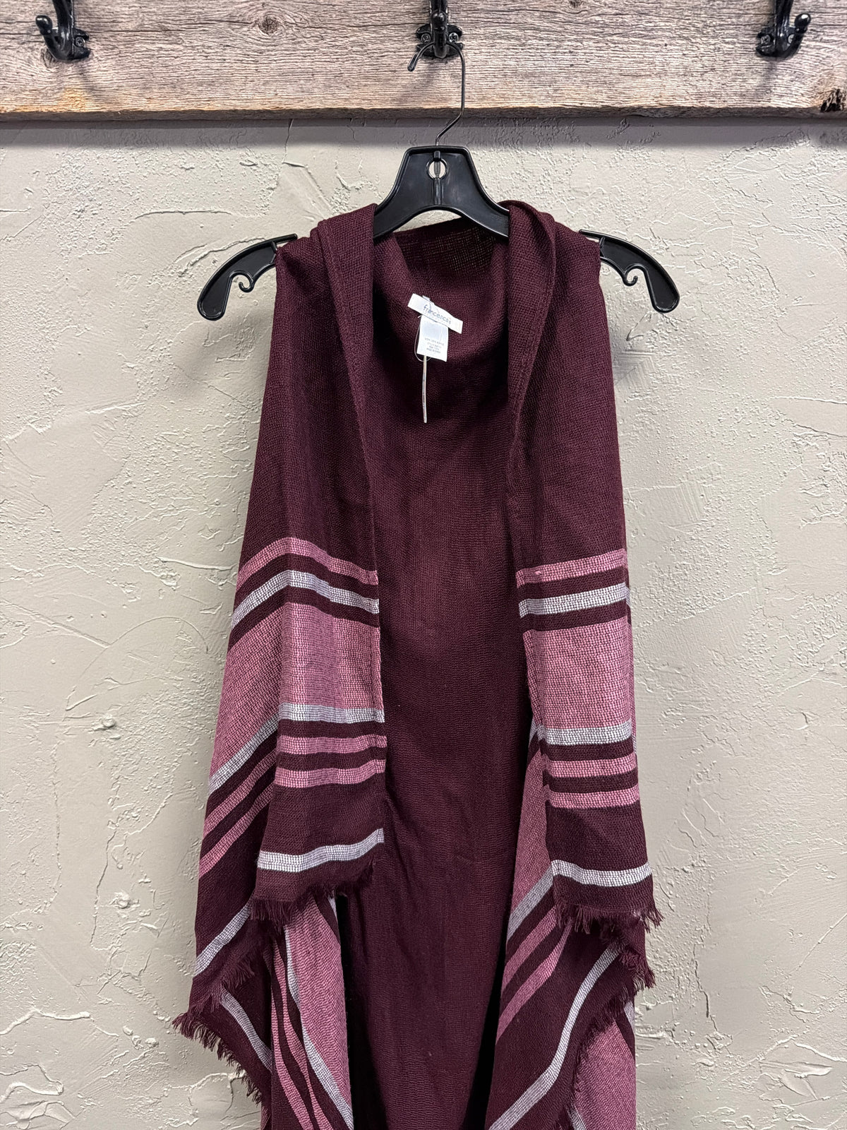 NWT Francescas Open-Front Vest Wrap (org$38)