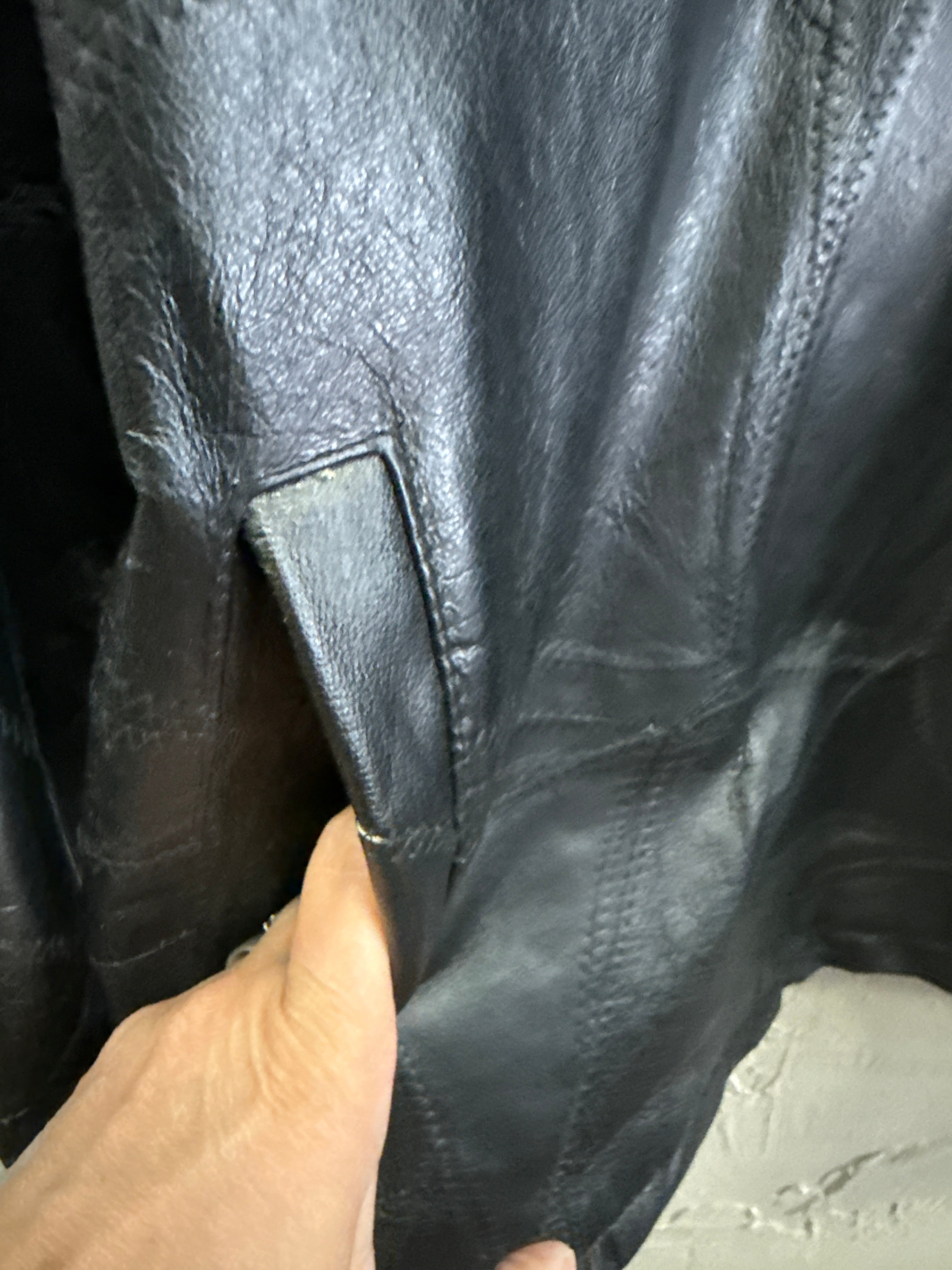 Vtg 90s LaWorld Leather Jacket