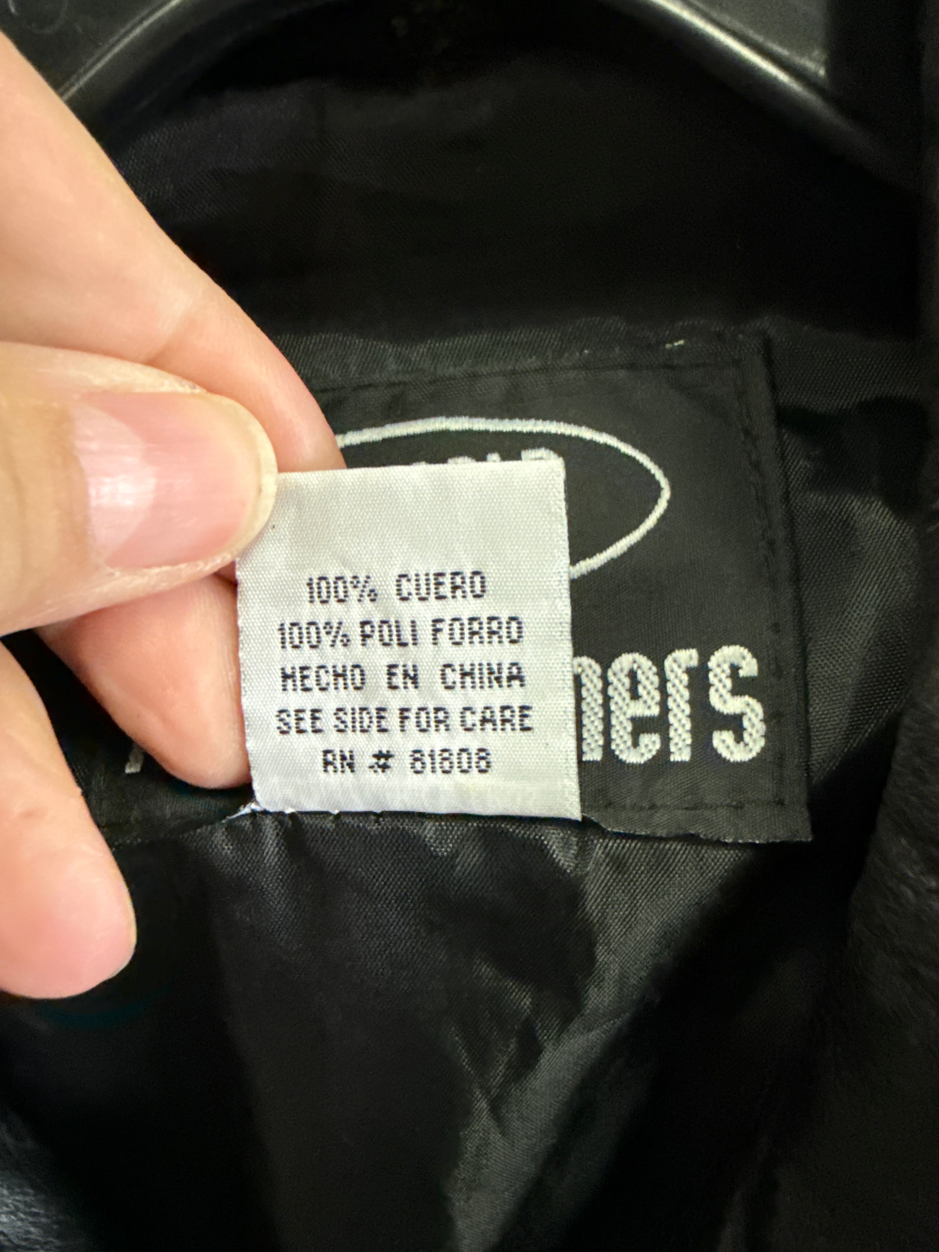 Vtg 90s LaWorld Leather Jacket