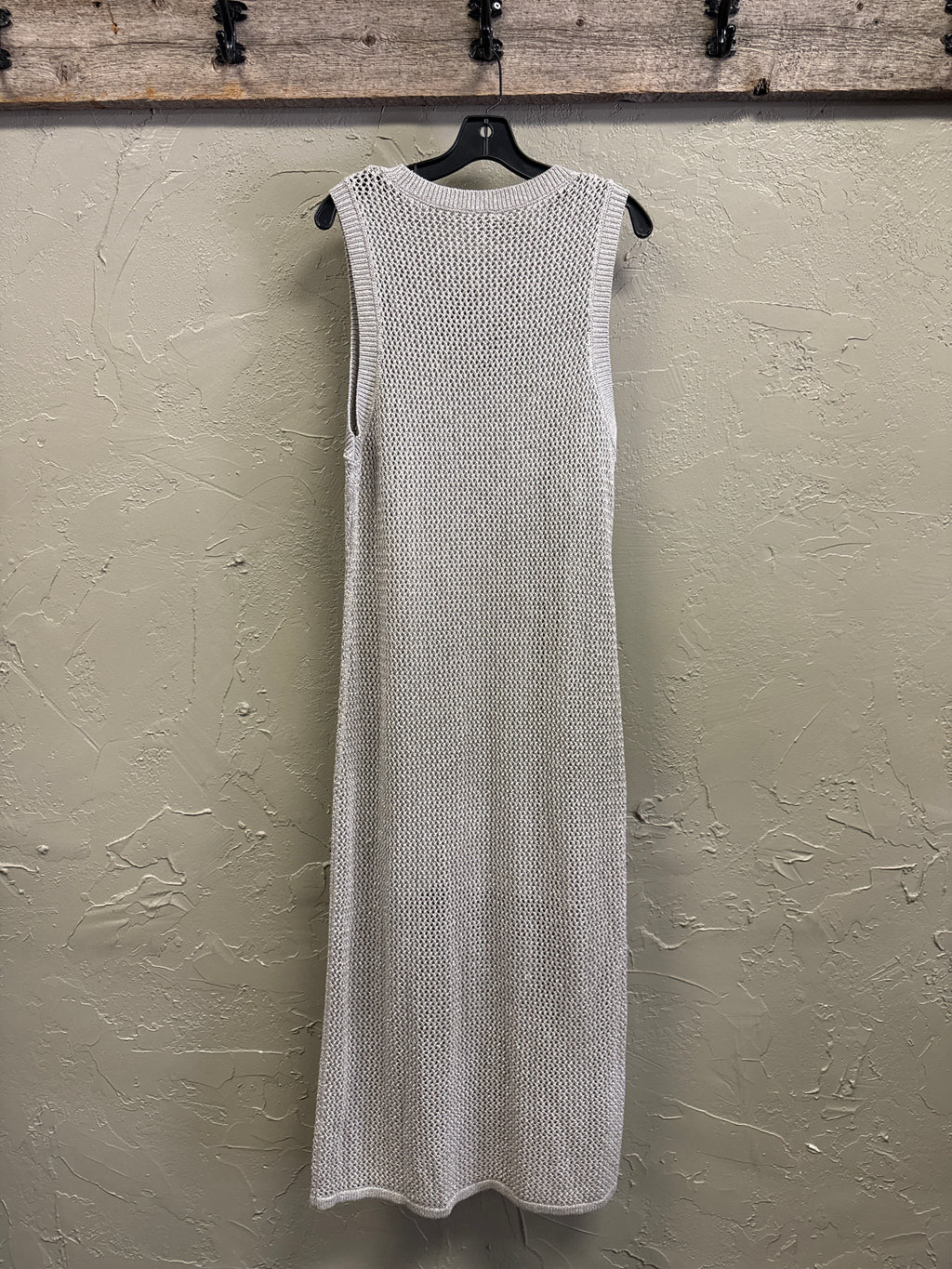 NWOT Openwork Midi Sweater Dress