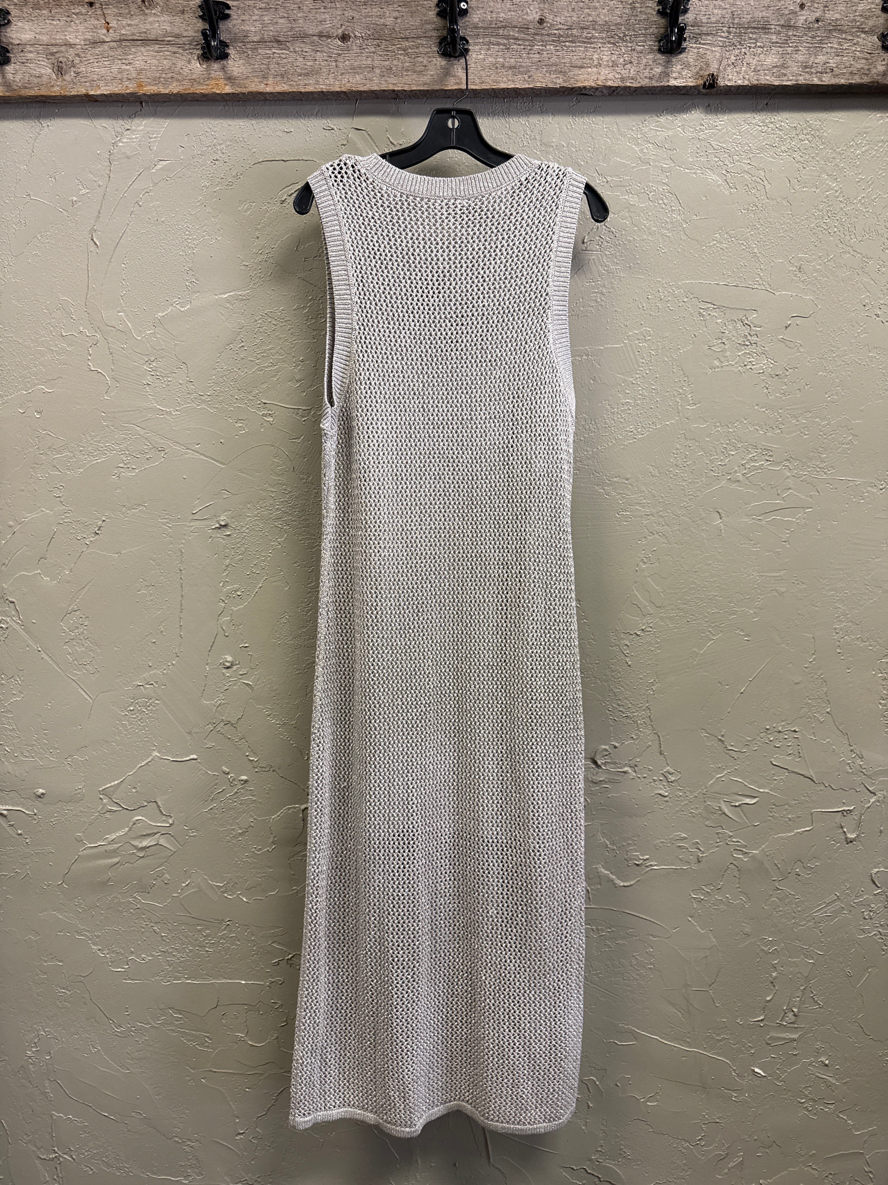 NWOT Openwork Midi Sweater Dress