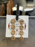 Openwork Sphere Drop Earrings